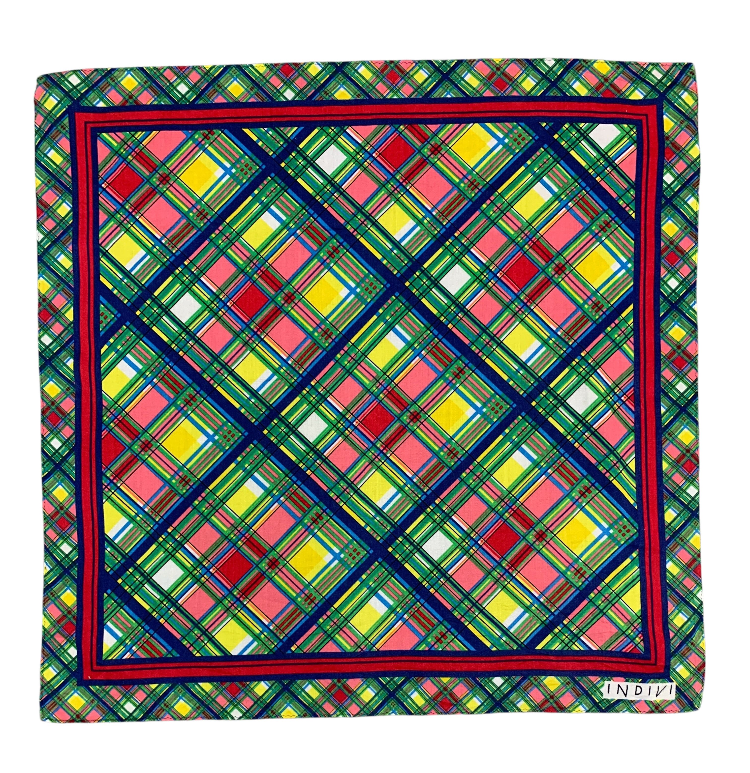 Japanese Brand × Vintage Vintage Indivi Neckerchief/Handkerchief - HKA958 Size ONE SIZE - 2 Thumbnail