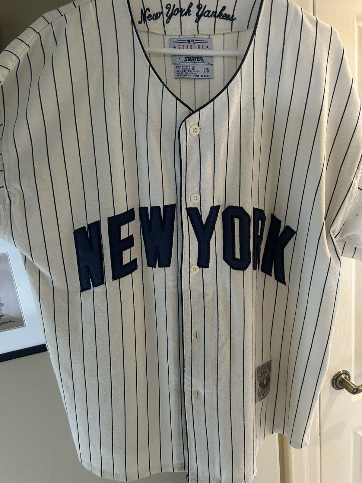 New York Yankees New York Yankees vintage jersey Size US L / EU 52-54 / 3 - 1 Thumbnail