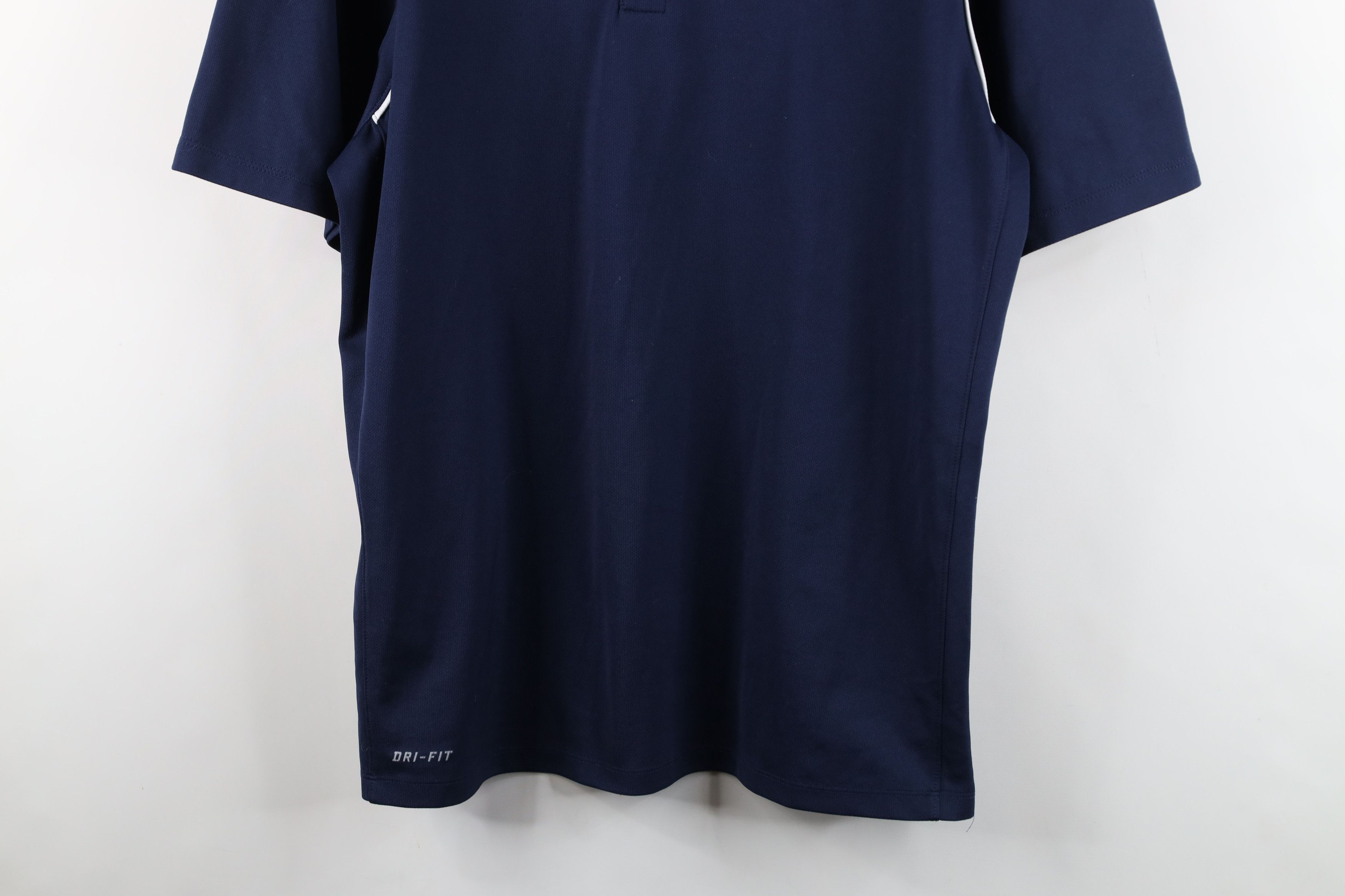 Nike Nike Xavier University Baseball Collared Polo Shirt Blue Size US L / EU 52-54 / 3 - 3 Thumbnail