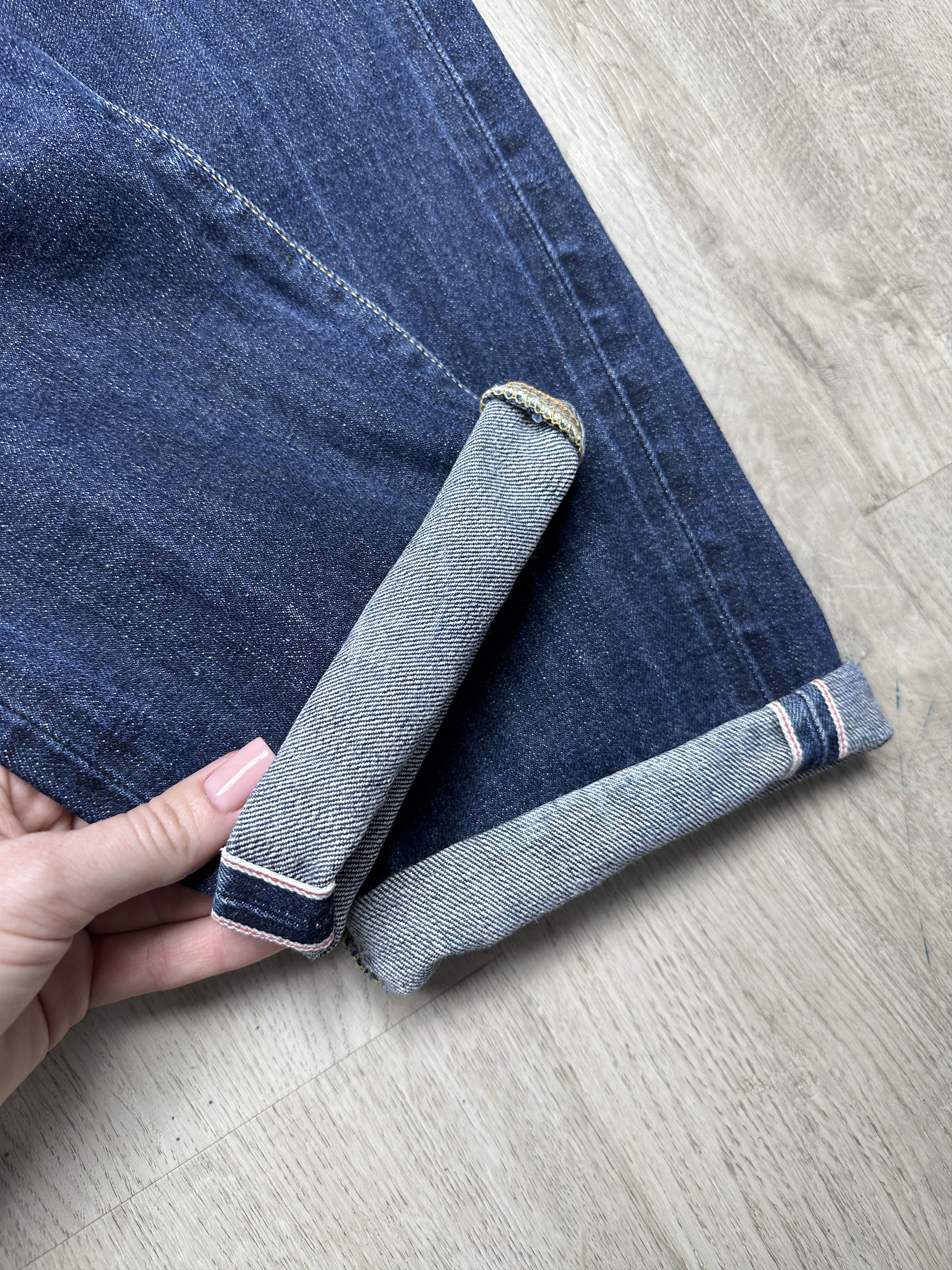 Edwin Edwin Mens Salvage Regular Tapered Denim Pants Jeans Size US 32 / EU 48 - 5 Thumbnail