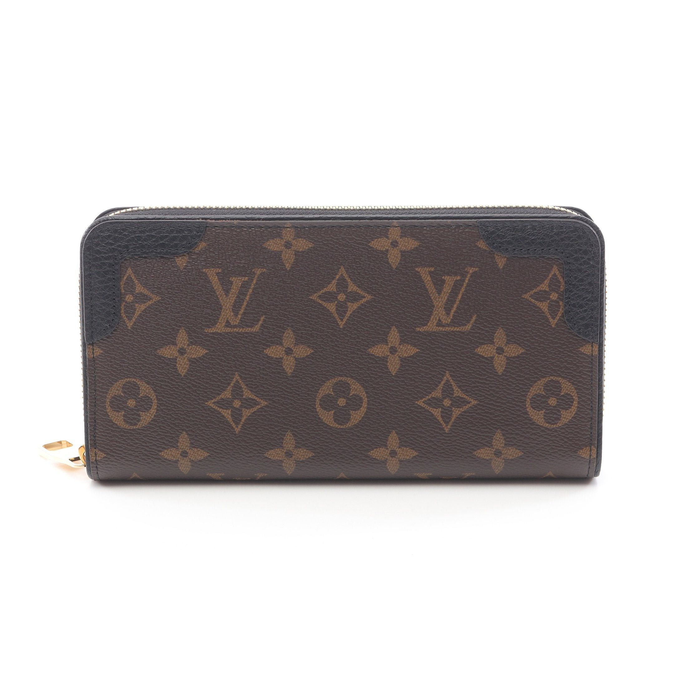 Louis Vuitton Louis Vuitton Zippy Wallet Retiro Monogram Round Zipper Long Leather Brown Black Size ONE SIZE - 1 Thumbnail