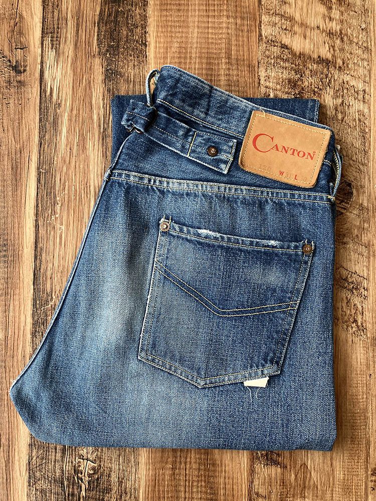 Japanese Brand CANTON OVERALLS 500-120UD W32xL31 1920’s 201-type Size US 32 / EU 48 - 4 Thumbnail