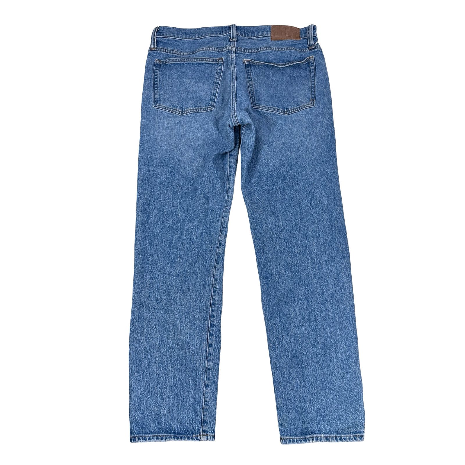 Madewell Madewell Relaxed Taper Jeans Men 33x32 Blue Denim Distressed Size US 33 - 2 Thumbnail