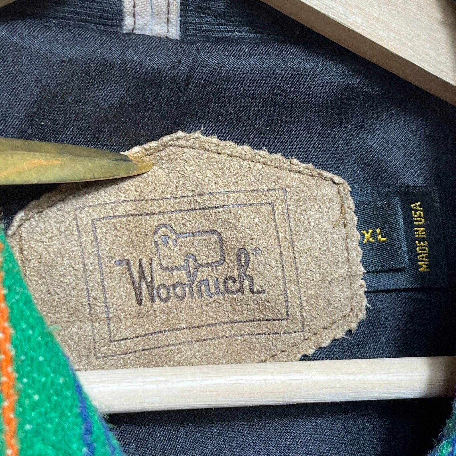 Vintage × Woolrich Woolen Mills Vintage 90s Woolrich Wool Overcoat XL Saltillo Serape Size US XL / EU 56 / 4 - 10 Thumbnail