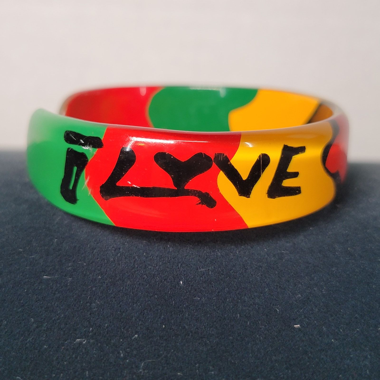 Other Jamaica Acrylic Bracelet "I Love Jamaica" Size ONE SIZE - 2 Thumbnail