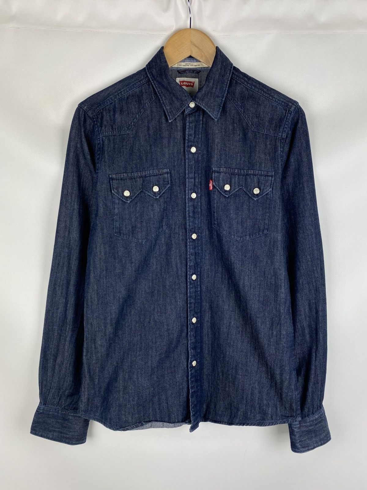 DENIM TEARS × Levi's Denim Tears Peace Patchwork Western Button Up