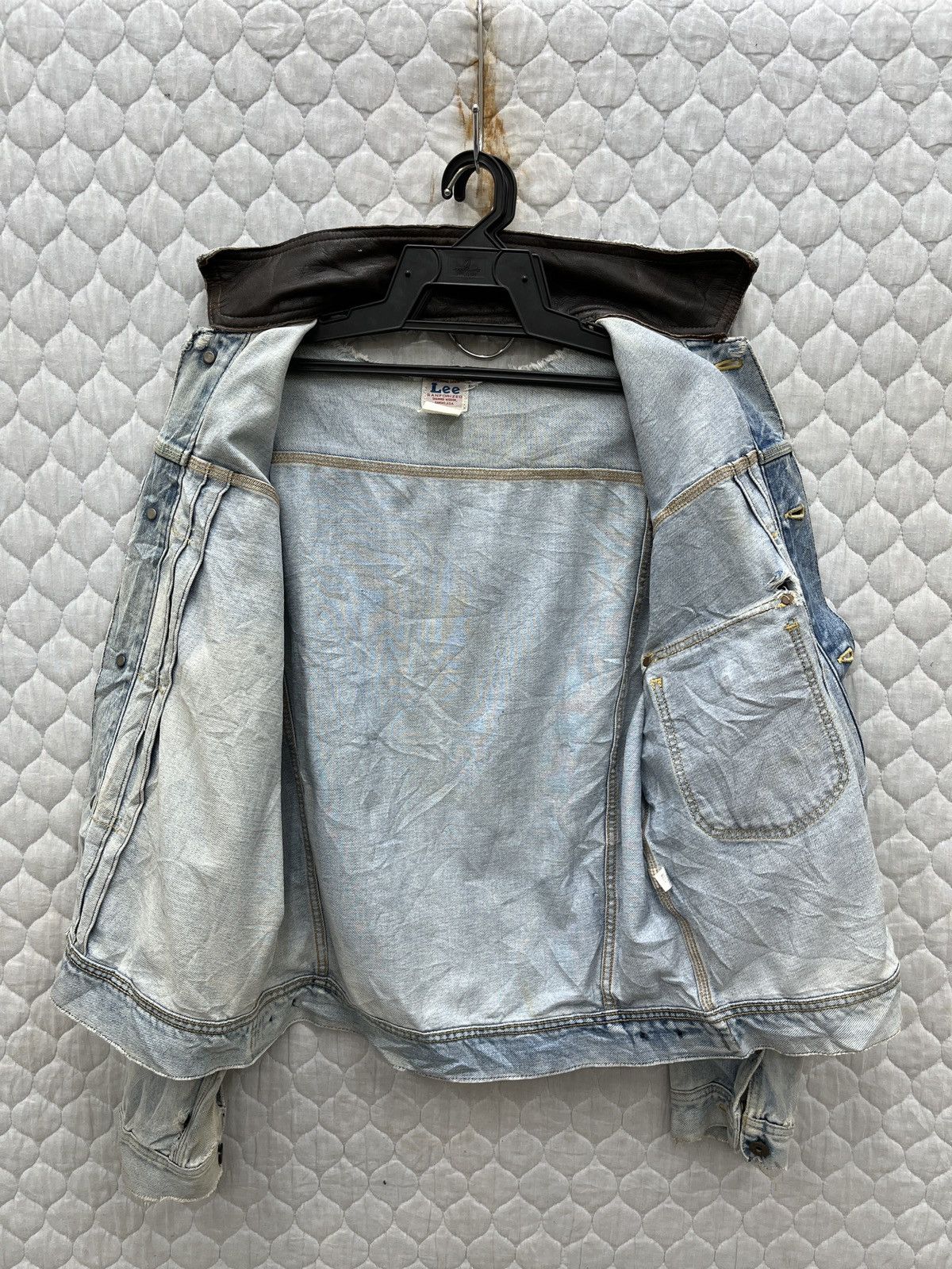 Lee 🔥STEALS🔥 VTG LEE COWBOY DENIM JACKET Size US M / EU 48-50 / 2 - 7 Thumbnail