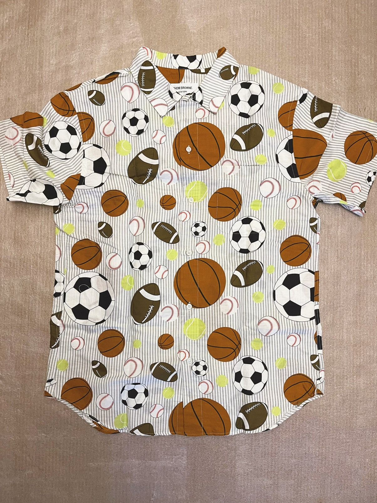 Thom Browne short-sleeved shirt