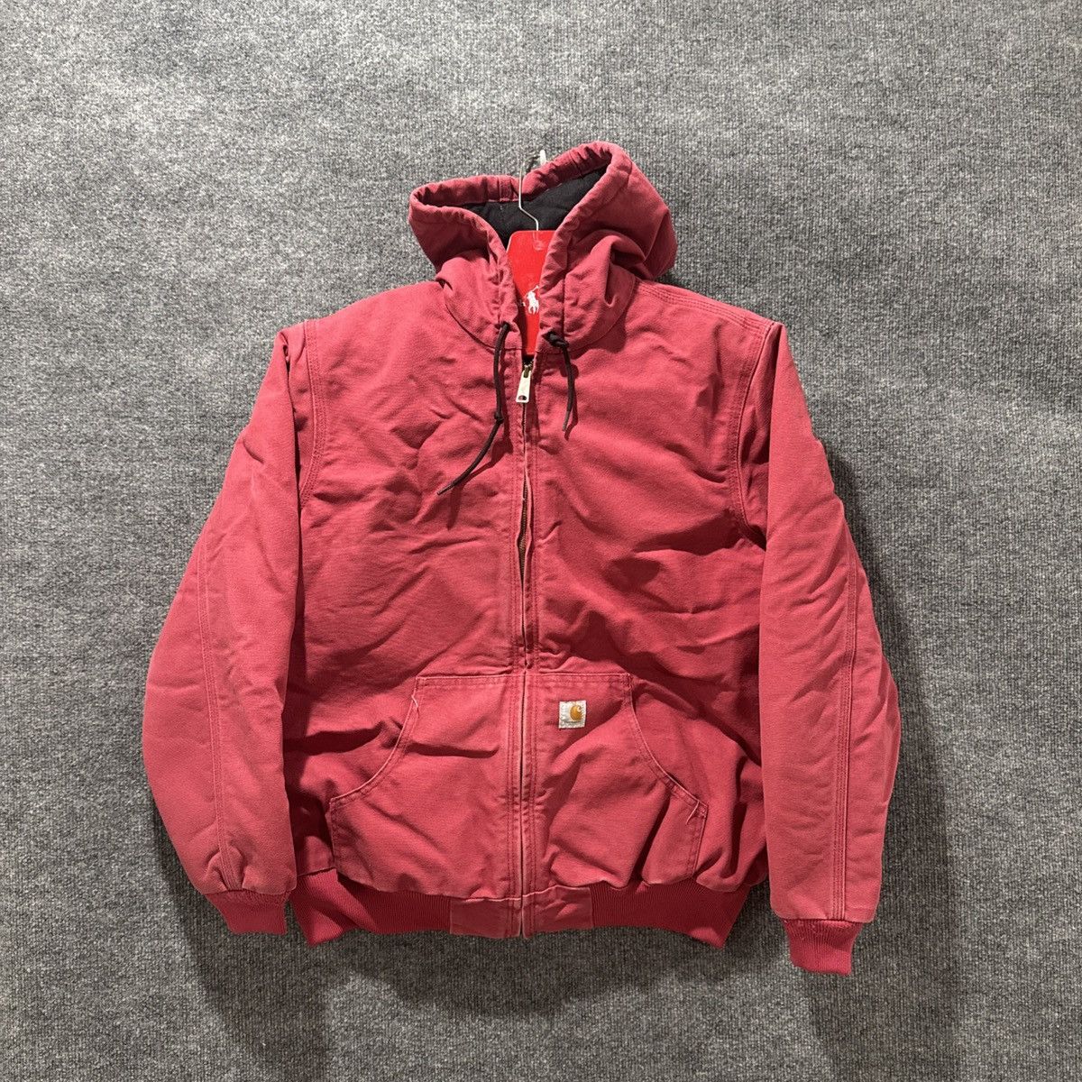 Carhartt Vintage Carhartt WJ130 624 Womens Pink Workwear Jacket Quilt Size L / US 10 / IT 46 - 1 Thumbnail