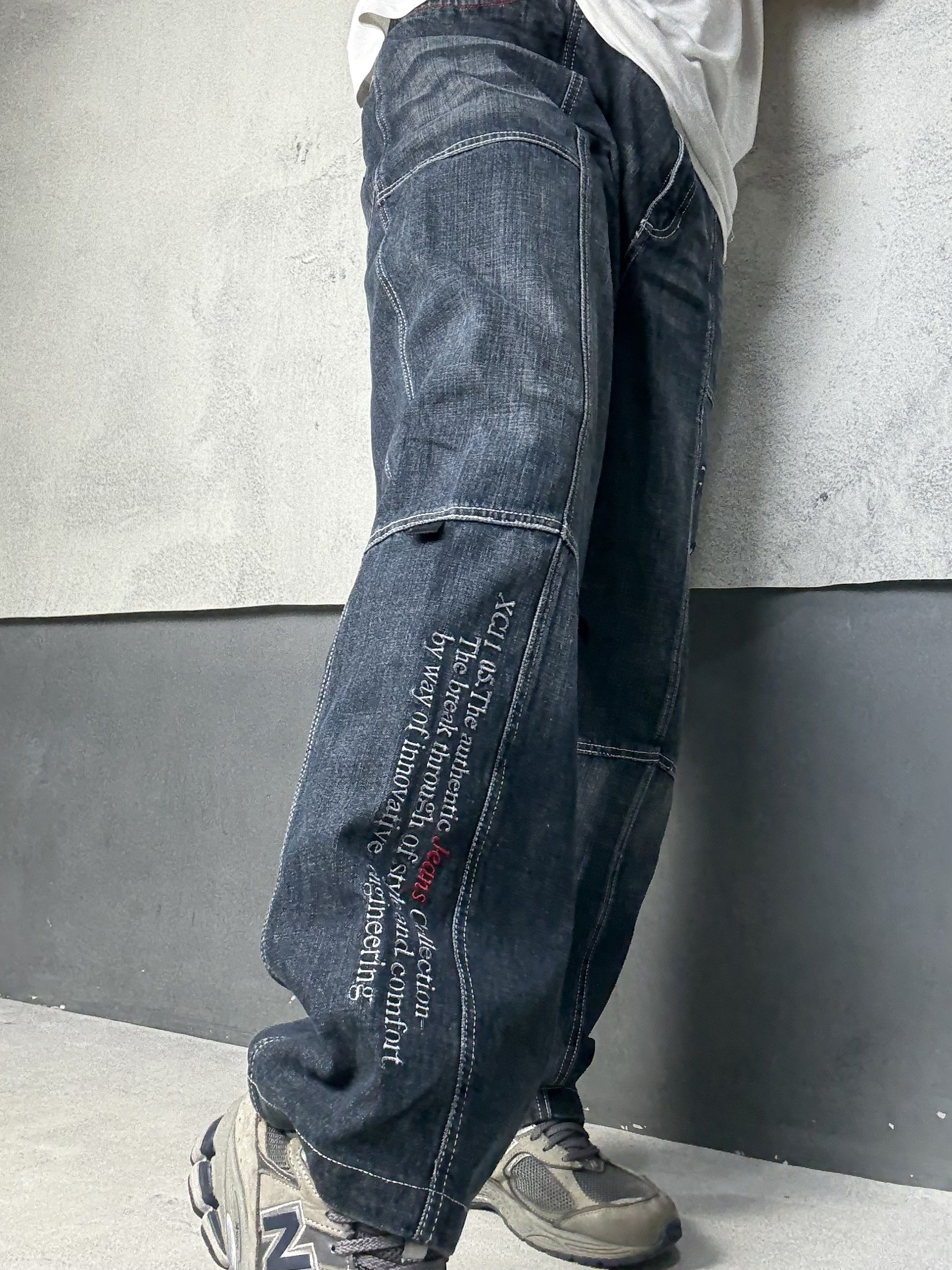 Fubu Vintage Y2K Fubu Baggy Denim Jeans Size US 36 / EU 52 - 7 Thumbnail
