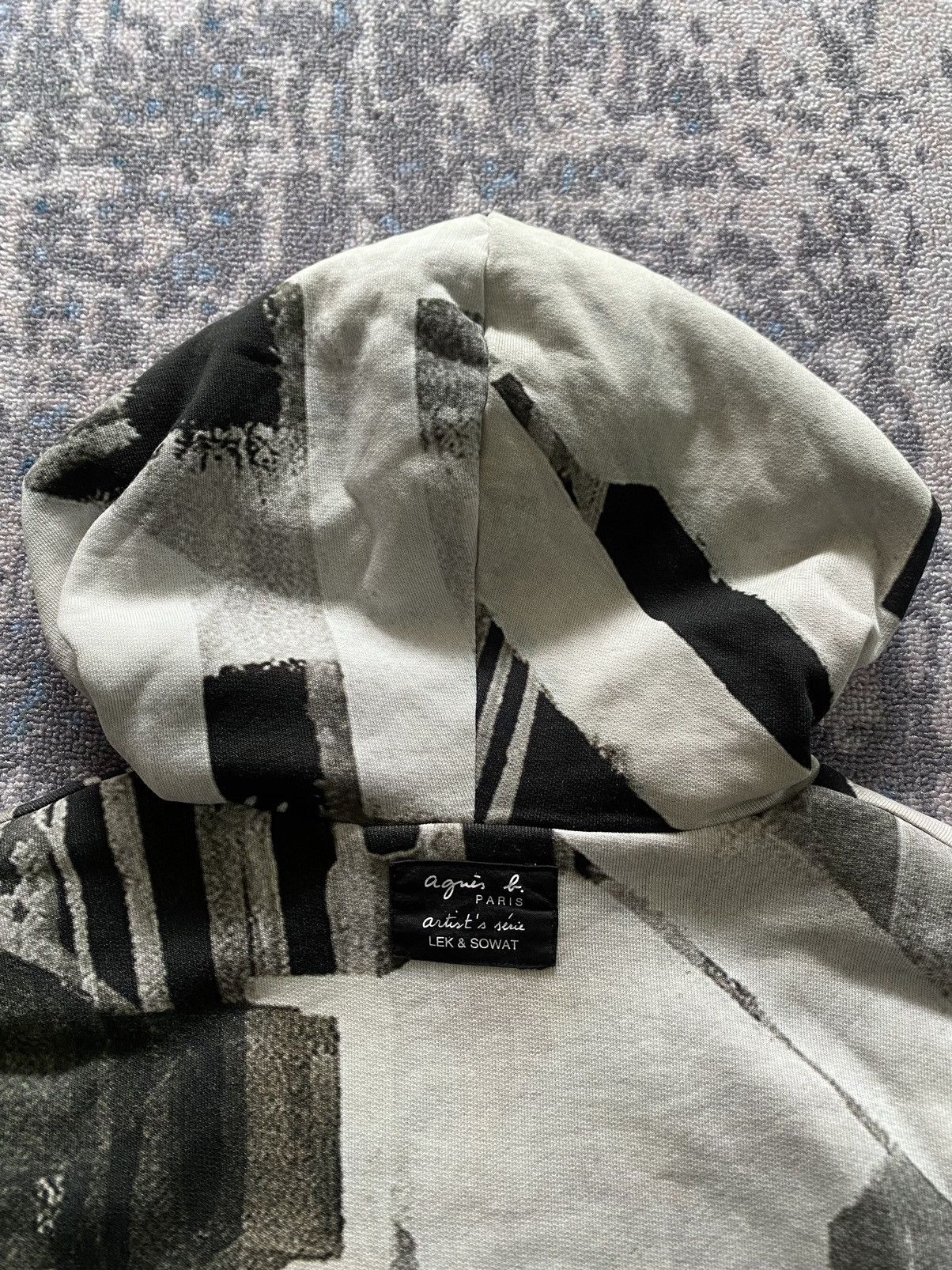 agnes b. Agnes B Paris Artis Seris Zip Hoodie Size US M / EU 48-50 / 2 - 4 Thumbnail