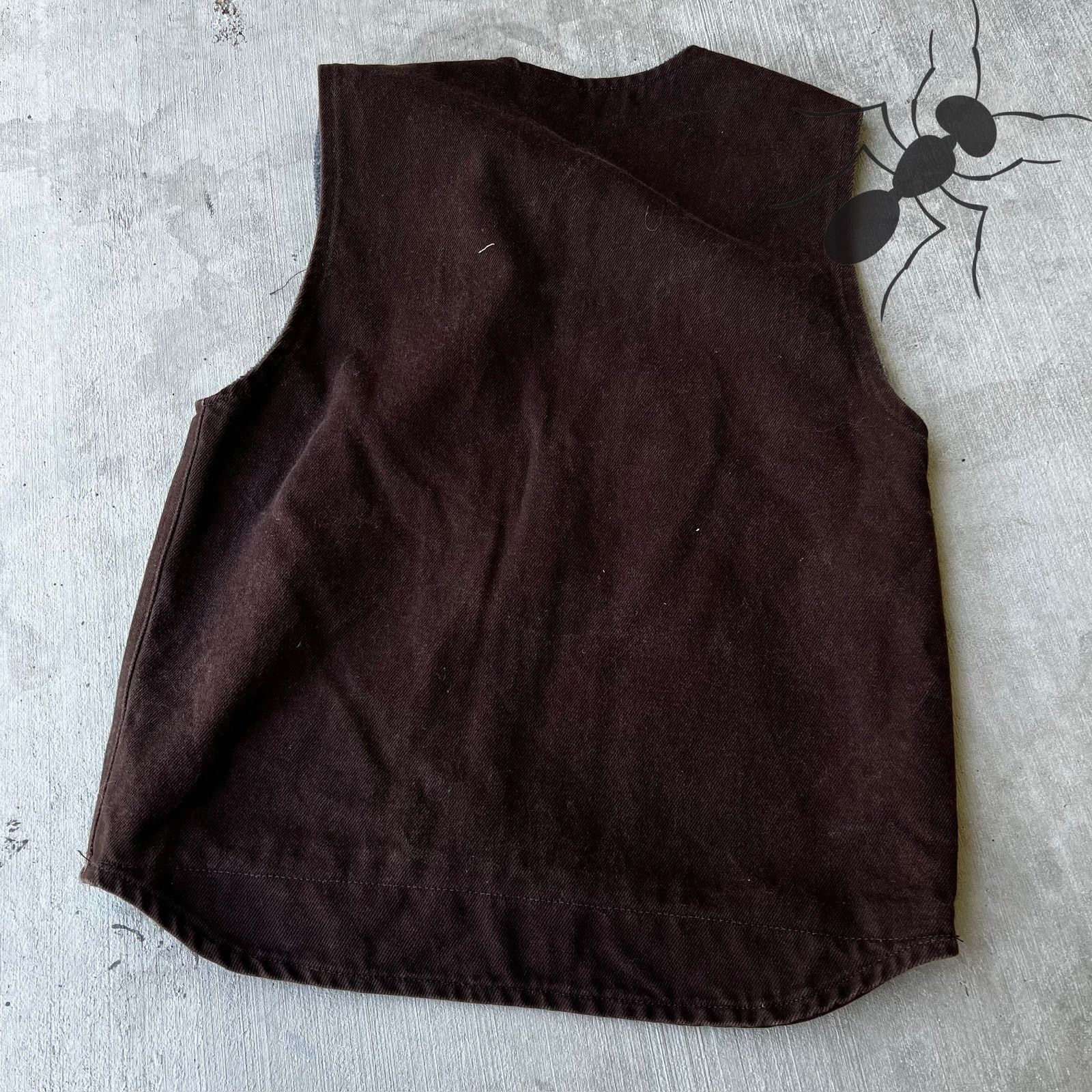 Carhartt × Vintage Carhartt V19 DKB brown work wear vest Size US S / EU 44-46 / 1 - 4 Thumbnail