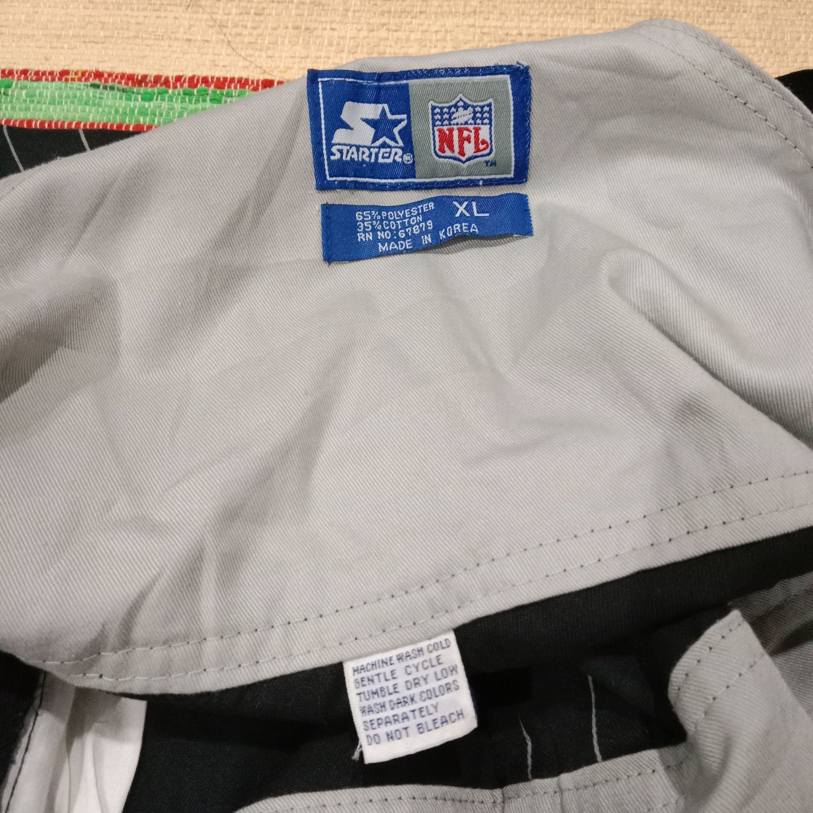 NFL Vintage 90' starter raiders NFL OVERALL Size US M / EU 48-50 / 2 - 2 Thumbnail