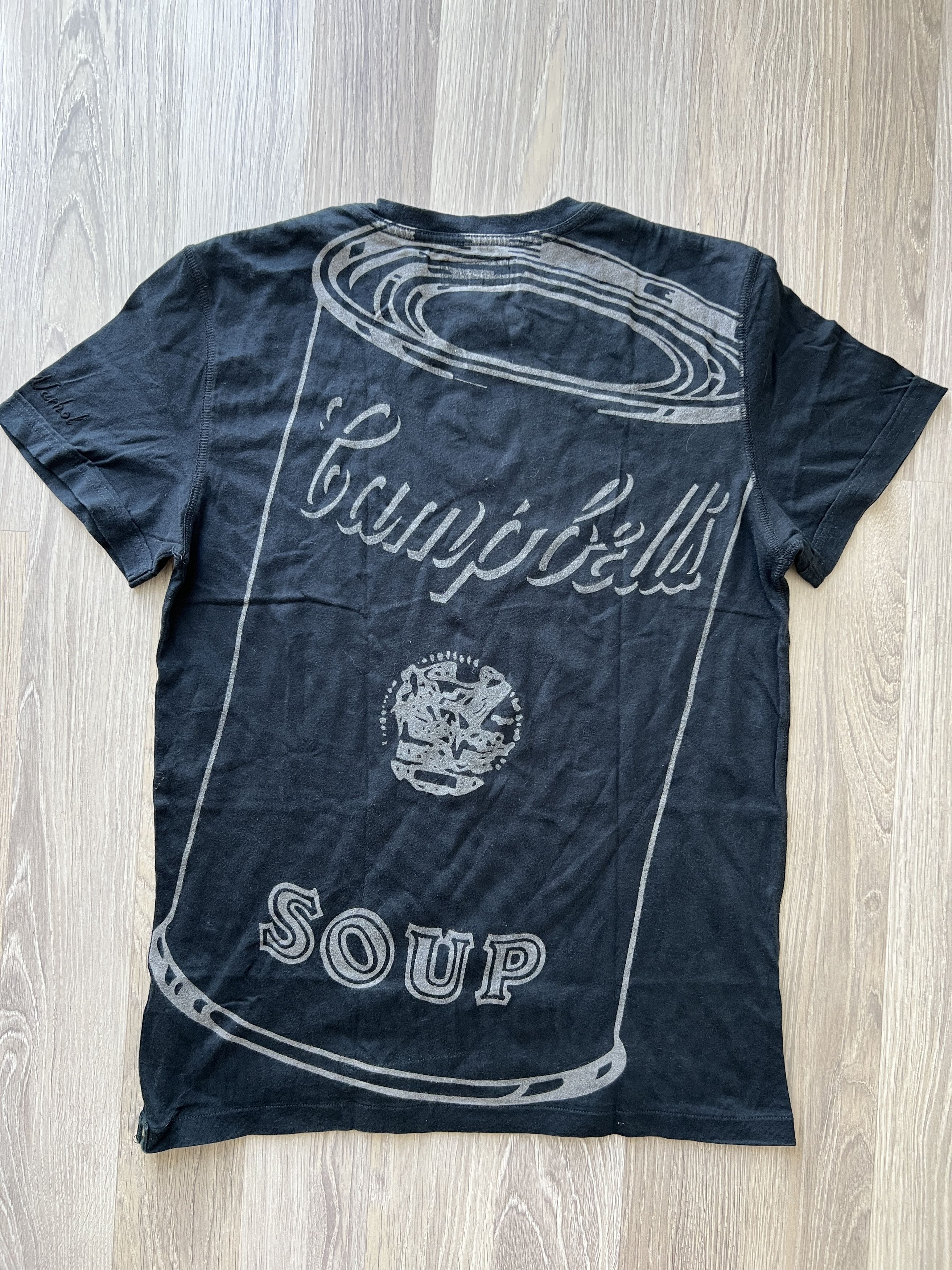 Andy Warhol Vintage y2k Andy Warhole Campbell's Soup Art T-Shirt Size US S / EU 44-46 / 1 - 2 Thumbnail