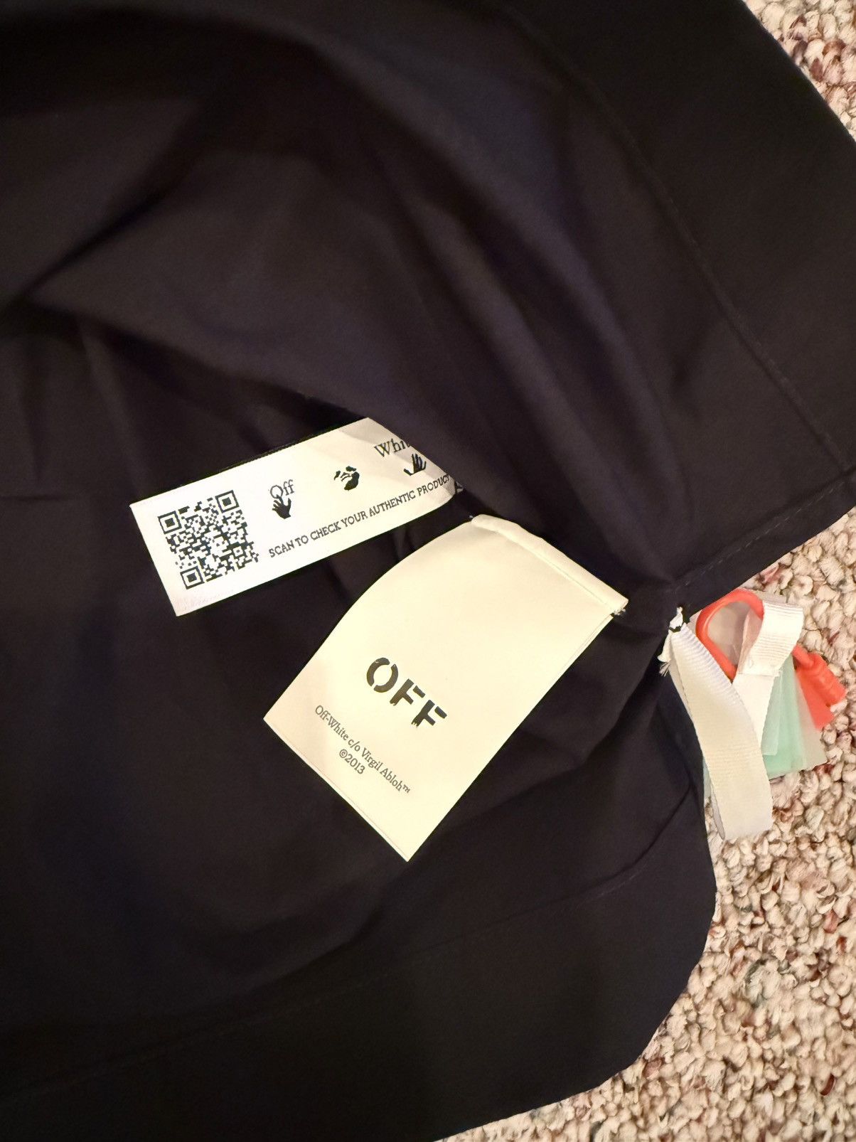 Off-White Off-White Brick Arrows Black Button Up Shirt Oversized Size US M / EU 48-50 / 2 - 6 Thumbnail