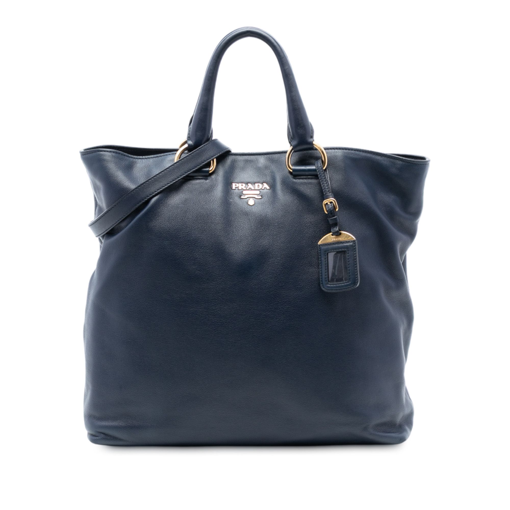 Prada Prada Soft Calf Open Convertible Tote Size ONE SIZE - 1 Thumbnail