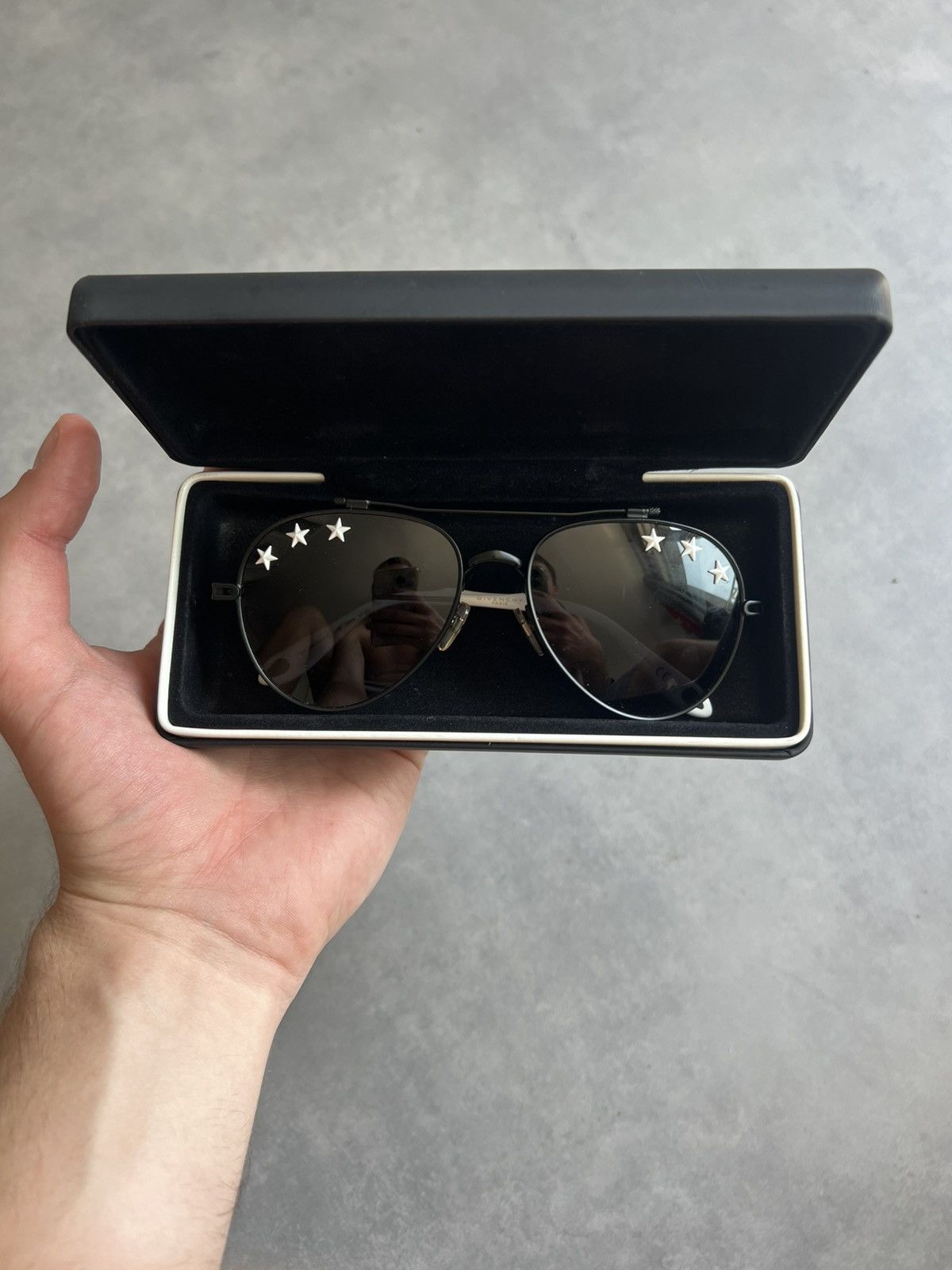 Givenchy Givenchy By Riccardo Tisci Stars Aviator Sunglasses Size ONE SIZE - 3 Thumbnail