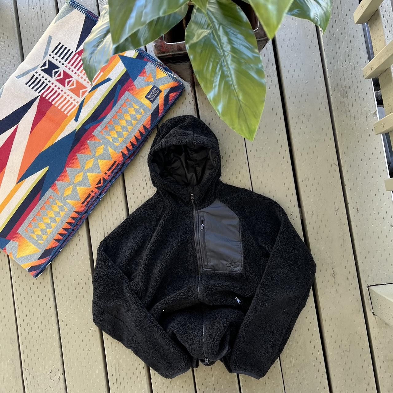 Nike Nike SB Everett Sherpa Jacket Full Zip Hooded Black Size US M / EU 48-50 / 2 - 3 Thumbnail