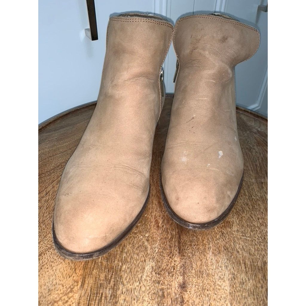 Splendid Splendid Women's Brown Ankle Booties Low Block Heel Size US 10 / IT 40 - 2 Thumbnail