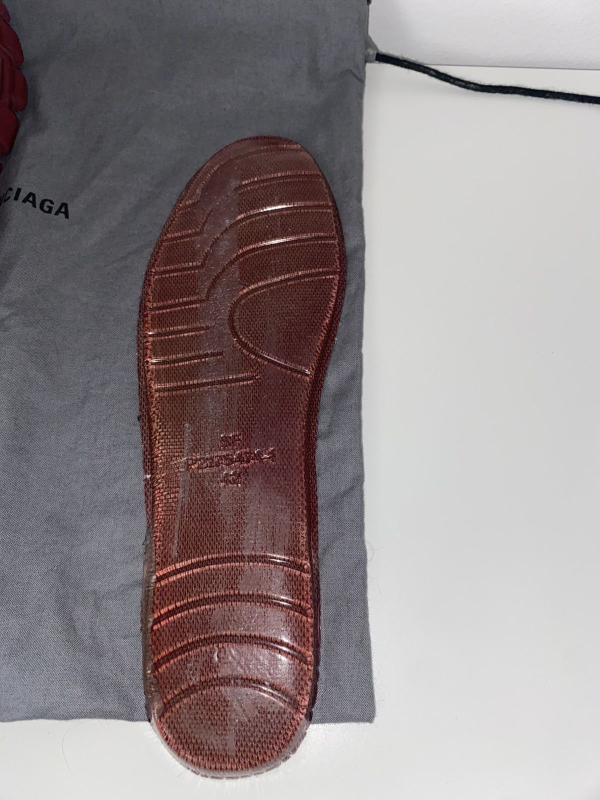 Balenciaga balenciaga track 1 dark red Size US 9.5 / EU 42-43 - 8 Thumbnail