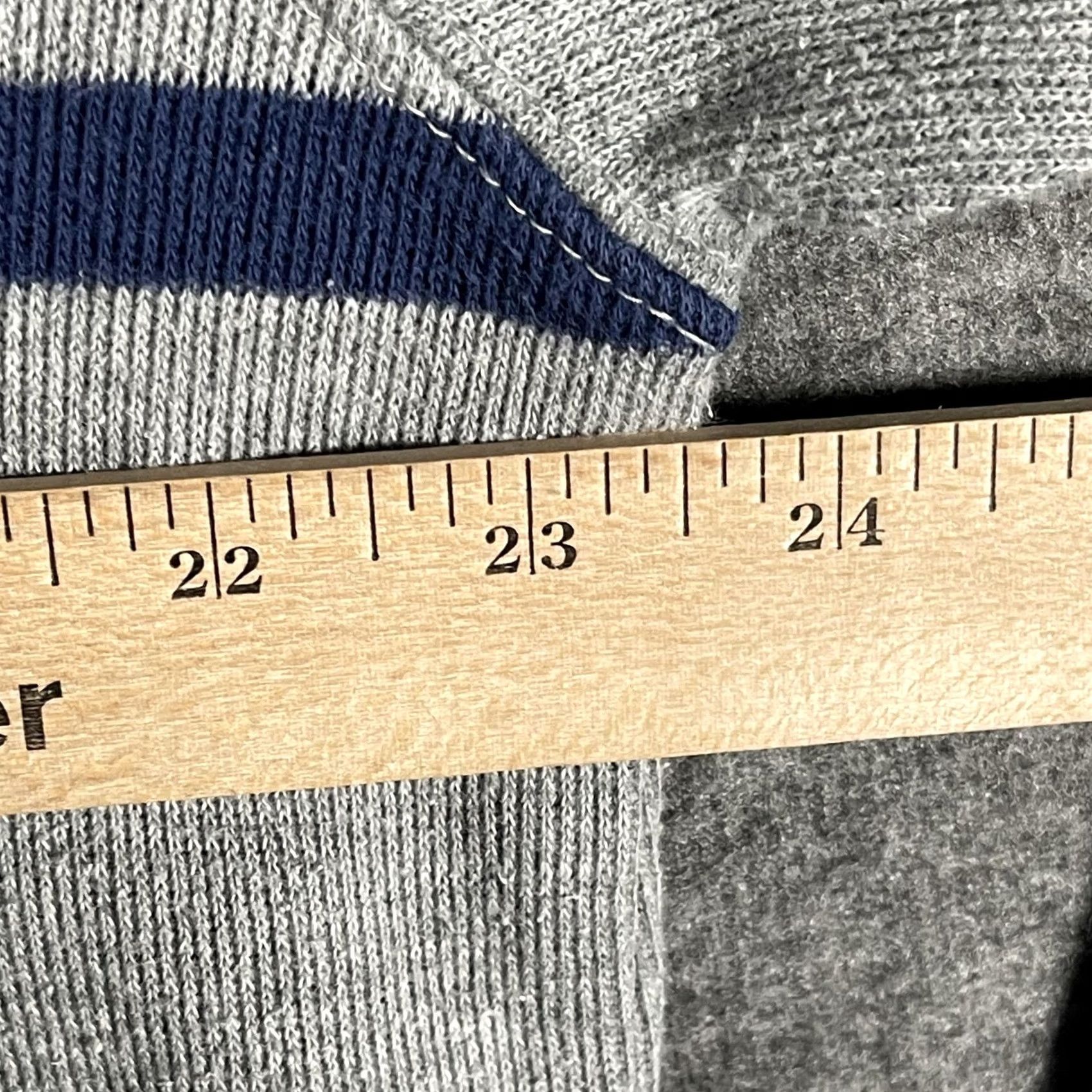 American Eagle Outfitters American Eagle Outfitters Sweater Mens Large Gray Crewneck Striped Made USA Size US L / EU 52-54 / 3 - 7 Thumbnail