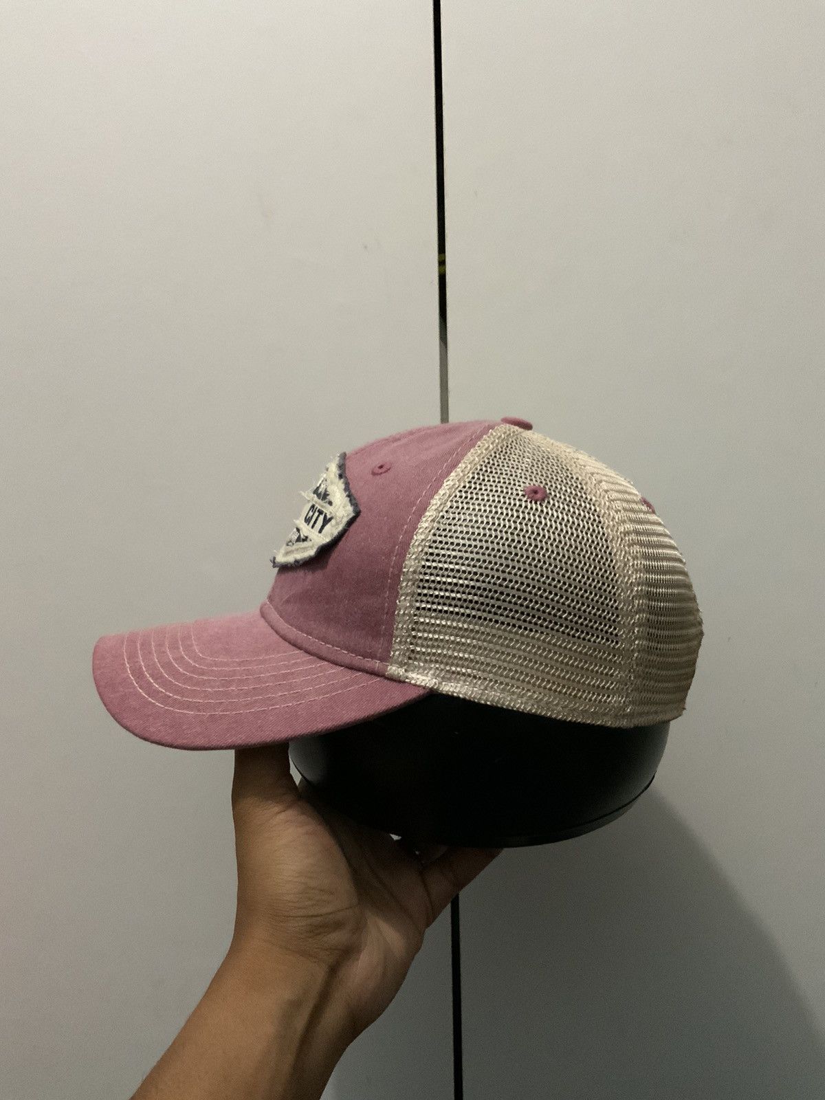 Japanese Brand Park City Utah Distressed Patches Hat by Blue Size ONE SIZE - 3 Thumbnail