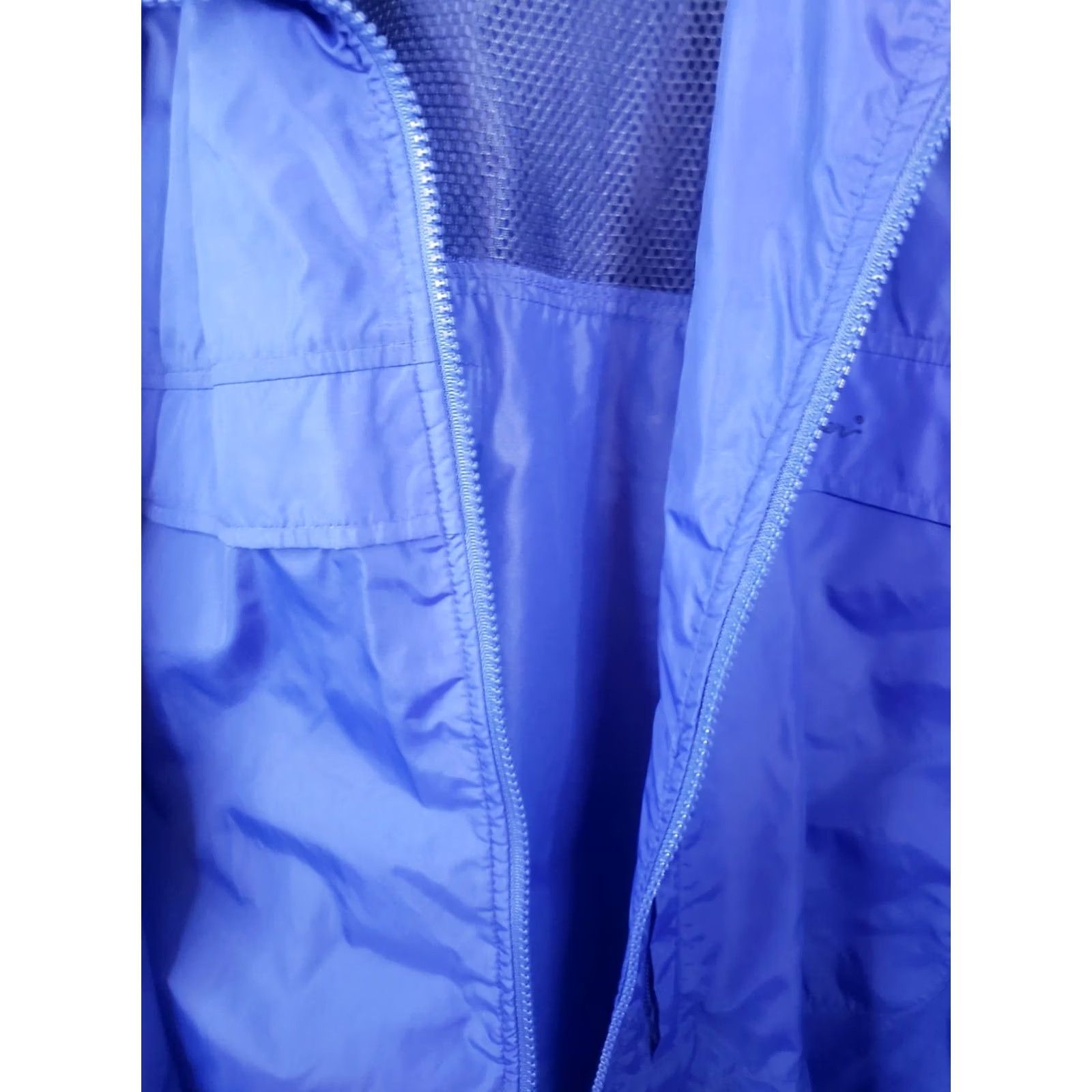 Eddie Bauer Eddie Bauer Rain Jacket Parka Blue XL Stowaway Hood Full Zip Men Coat Size US XL / EU 56 / 4 - 6 Thumbnail