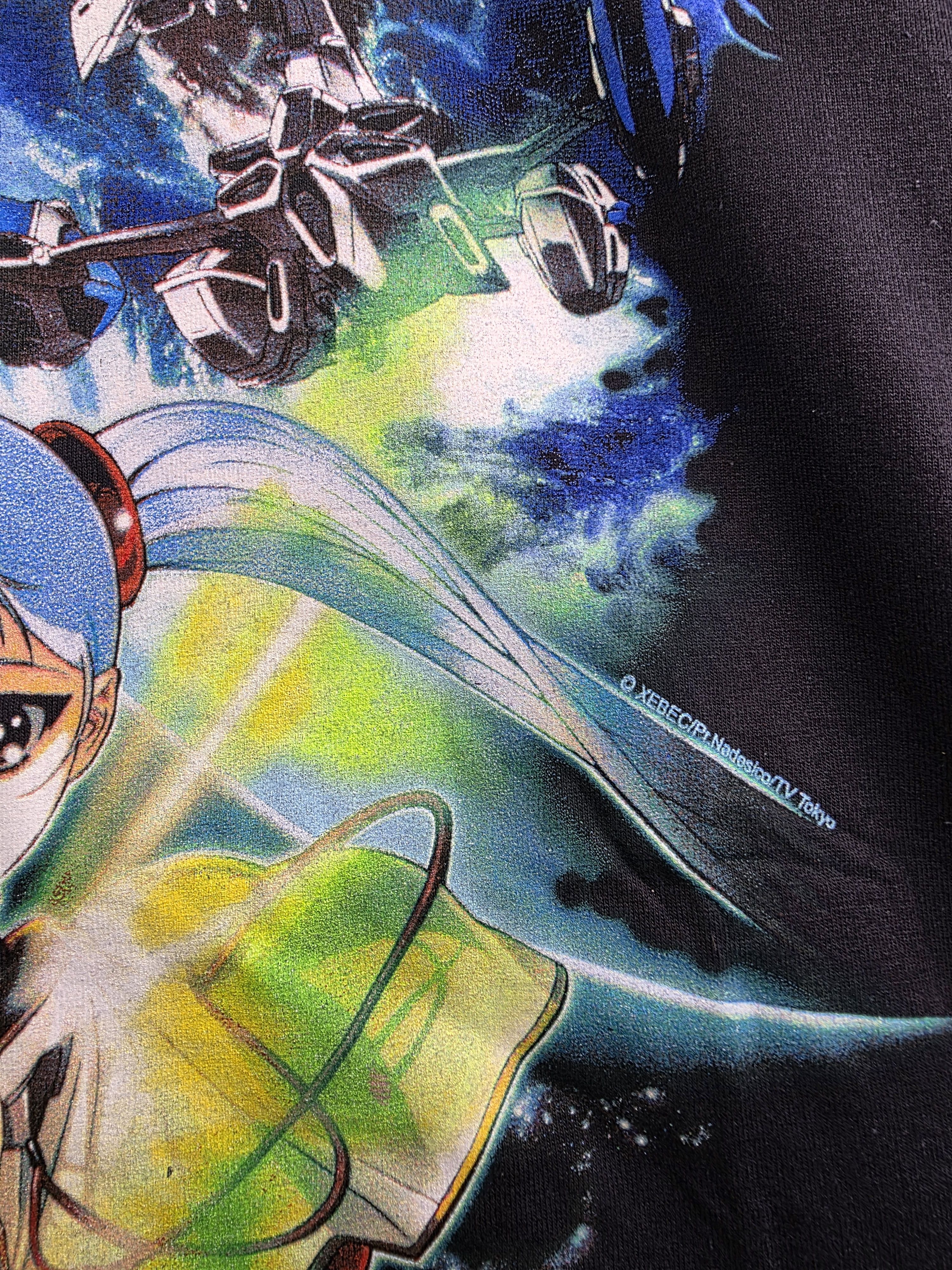 Anime × Vintage 2000 Nadesico Anime Tee L 22" 29" Size US L / EU 52-54 / 3 - 4 Thumbnail