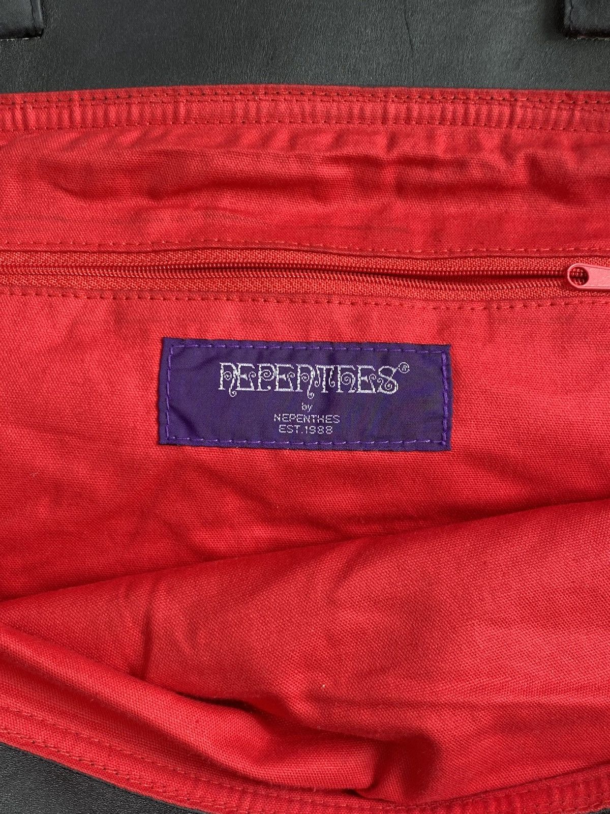Nepenthes Nepenthes Large Cotton Shoulder Sling Bag Size ONE SIZE - 3 Thumbnail