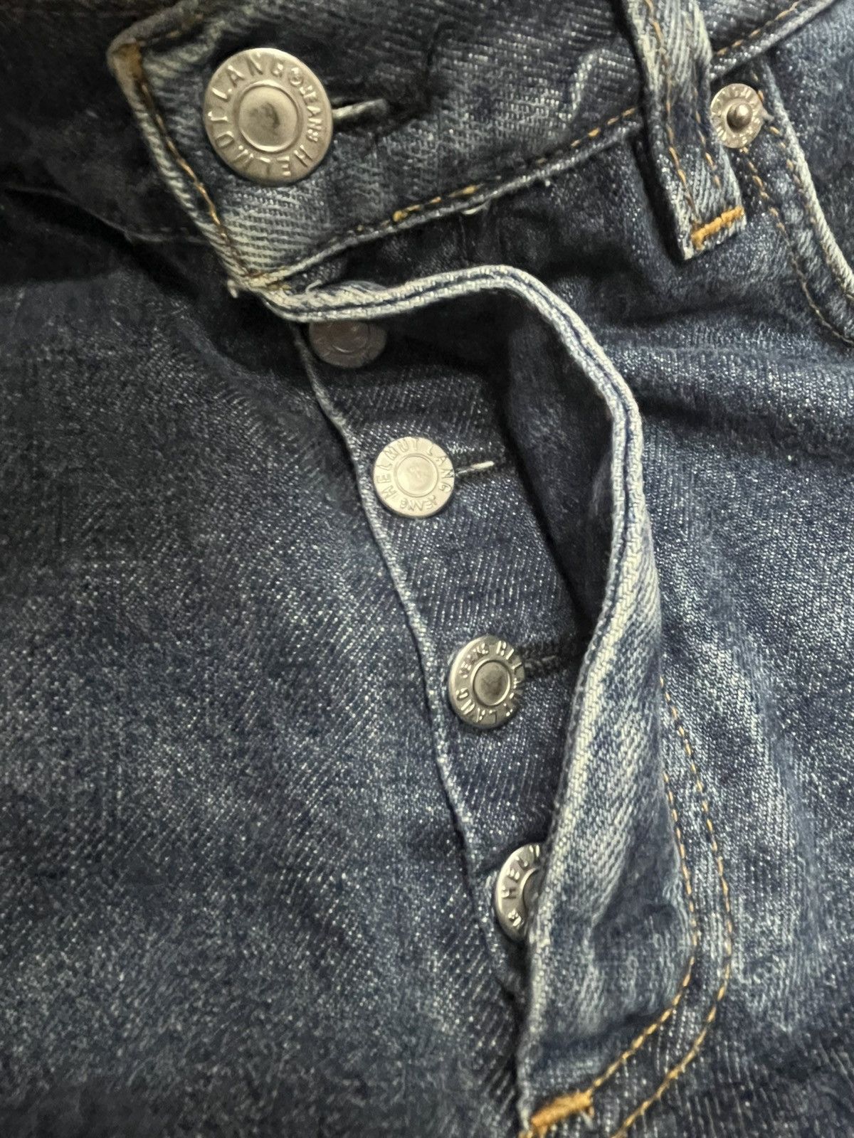 Helmut Lang VINTAGE HELMUT LANG DENIM PANTS Size US 29 - 10 Thumbnail