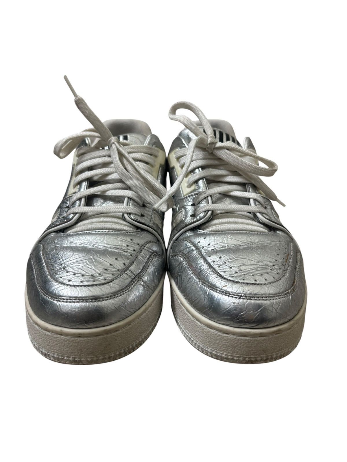 Louis Vuitton metallic trainers Size US 8 / EU 41 - 4 Thumbnail