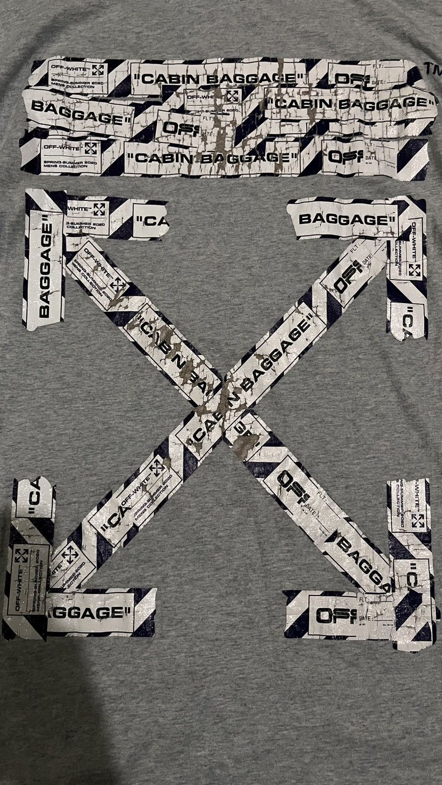 Off-White Off White "Cabin Baggage" T-Shirt Size US L / EU 52-54 / 3 - 4 Thumbnail