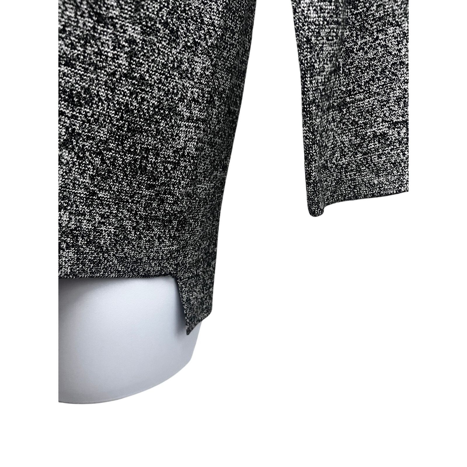 Eileen Fisher Eileen Fisher Silk Organic Cotton Gray Sweater S/P Small Size ONE SIZE - 5 Thumbnail