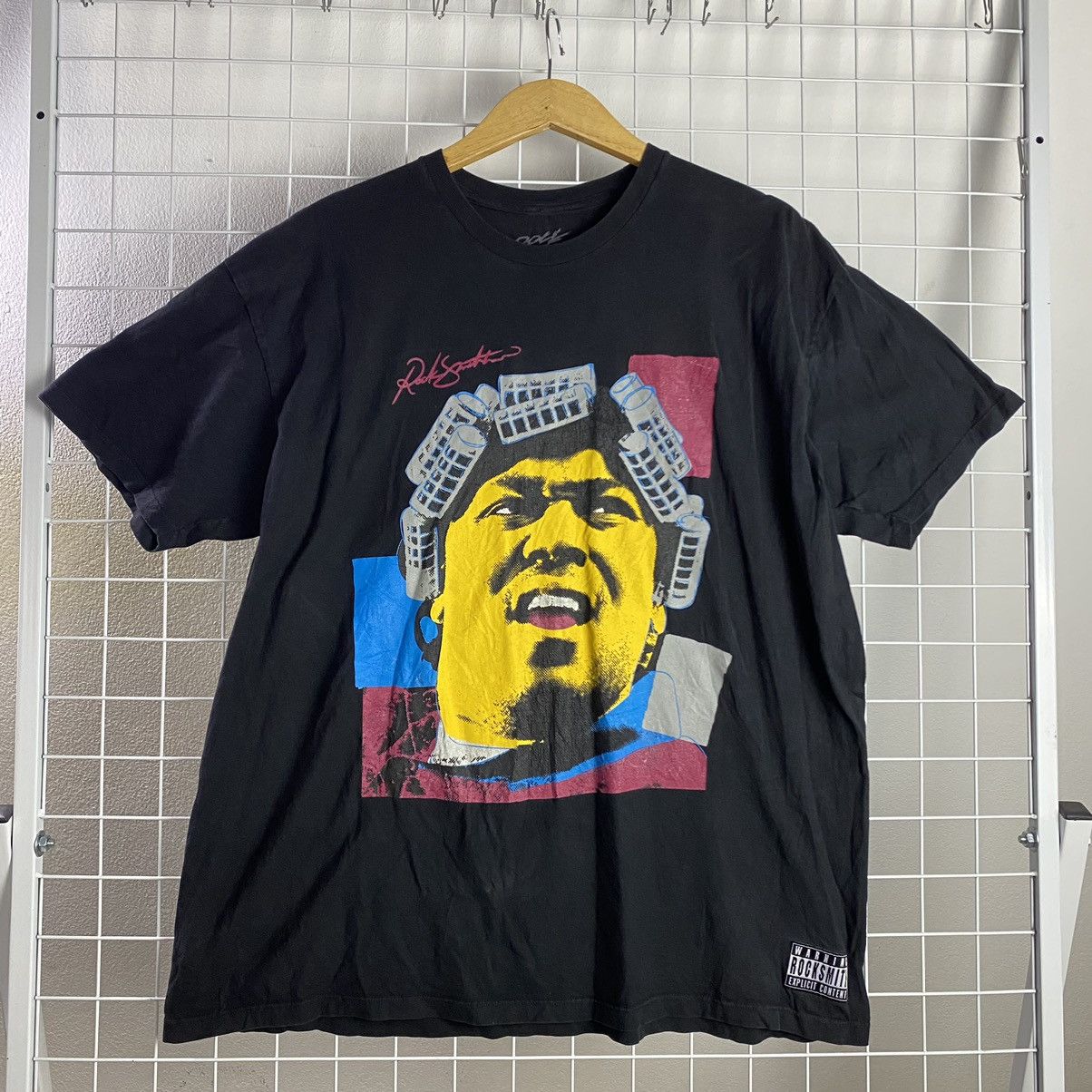 Band Tees × ROCKSMITH × Vintage Vintage Rock Smith Warning Made in USA Size US XXL / EU 58 / 5 - 4 Thumbnail