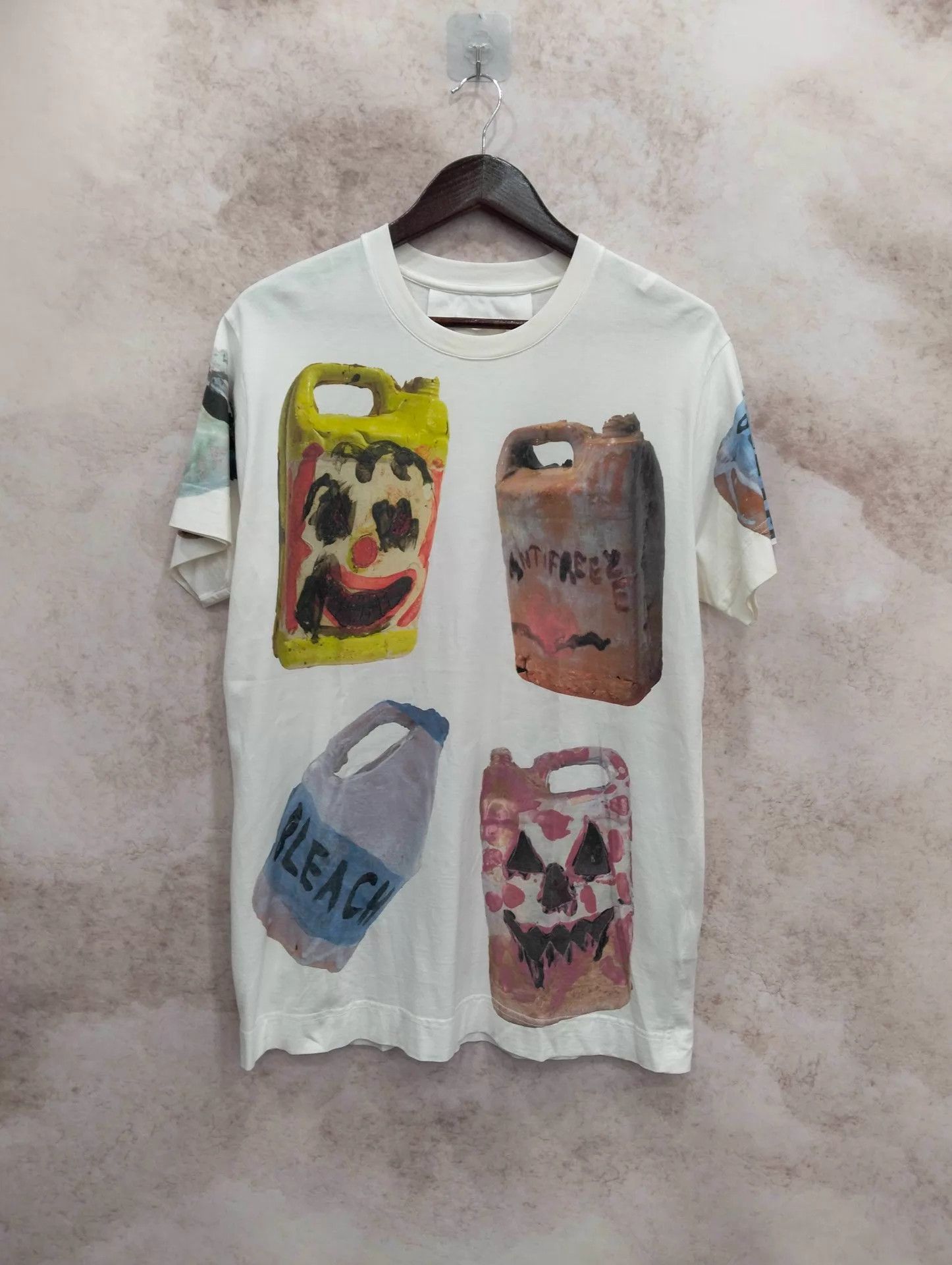Givenchy GIVENCHY x Josh Smith Cartoon AOP Oversize Tee XXS 95N Size US XXS / EU 40 - 1 Thumbnail