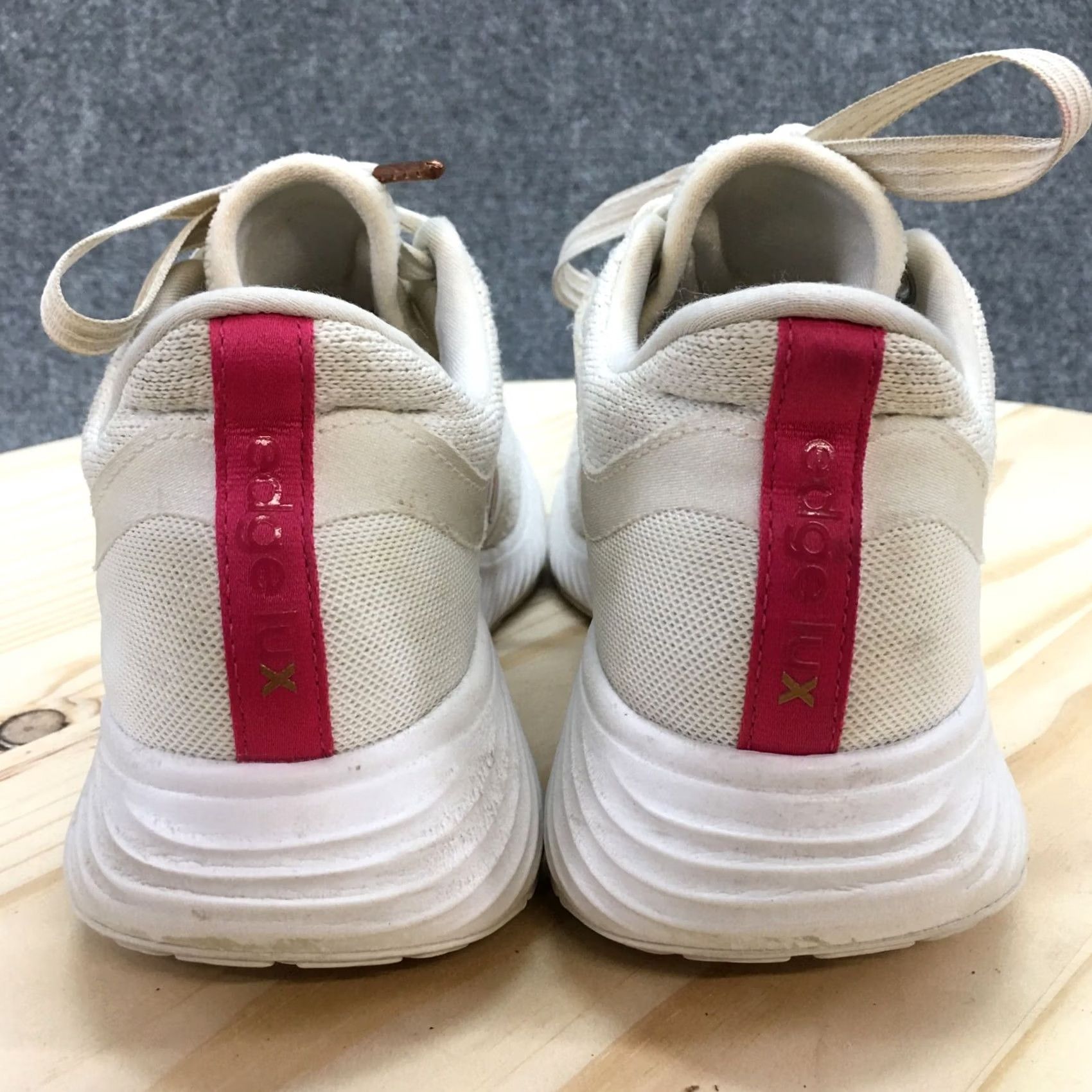 Adidas adidas Sneakers Womens White Edge Lux Running Whtie Low Lace Athletic EF7035 Size US 9 / IT 39 - 7 Thumbnail