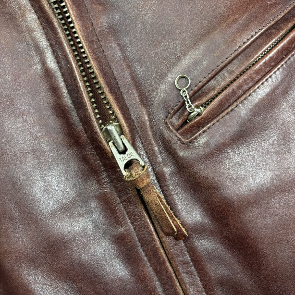 The Real McCoy's B - Mccoy’s single riders leather jacket Size US S / EU 44-46 / 1 - 8 Thumbnail