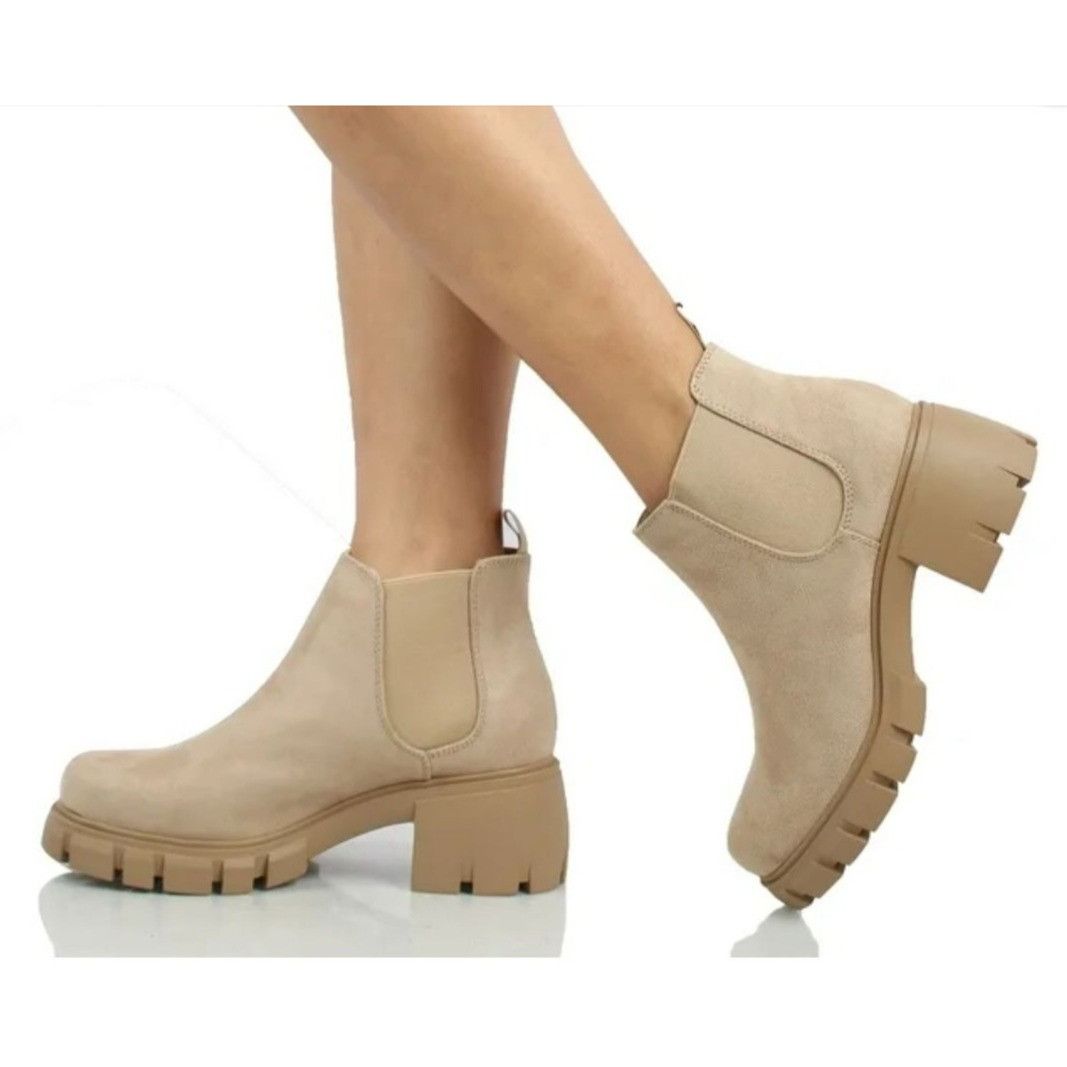 Other SODA / Pionner / Beig/Sand / Chelsea Boots / With Chunky Lu Size US 11 / IT 41 - 8 Thumbnail