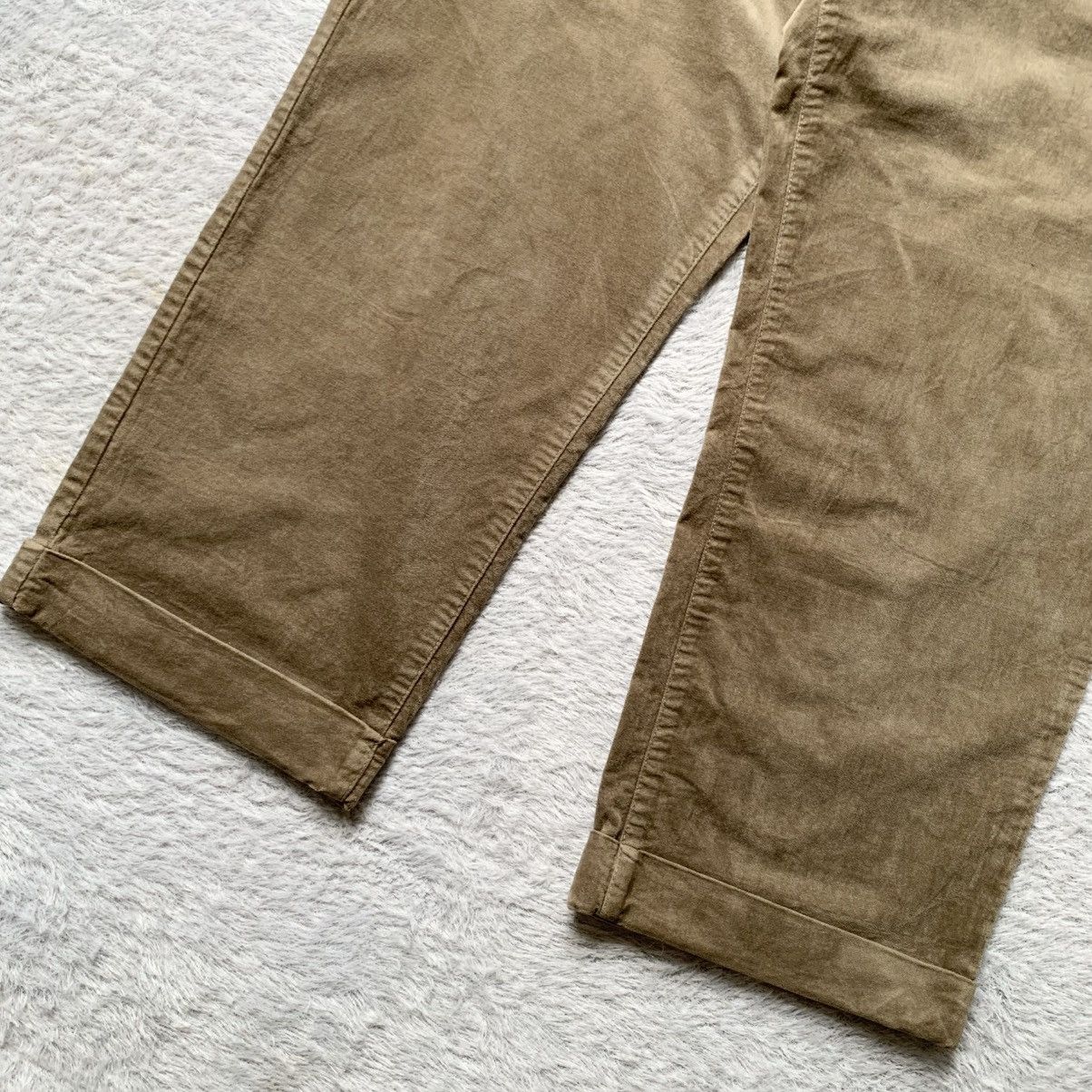 Issey Miyake Vintage plantation velvet with waistband cropped pants Size US 29 - 2 Thumbnail