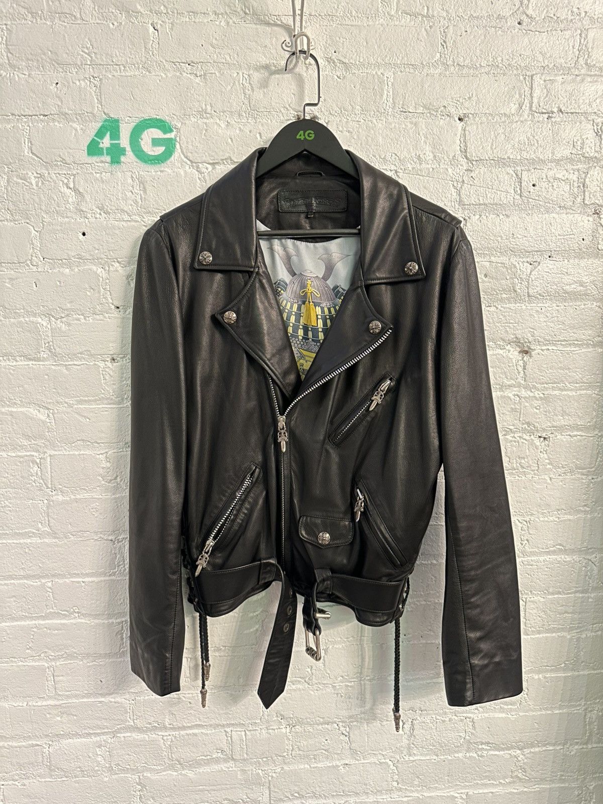 Chrome Hearts × Hermes CHROME HEARTS JACKET HERMES LINED Size US S / EU 44-46 / 1 - 1 Thumbnail