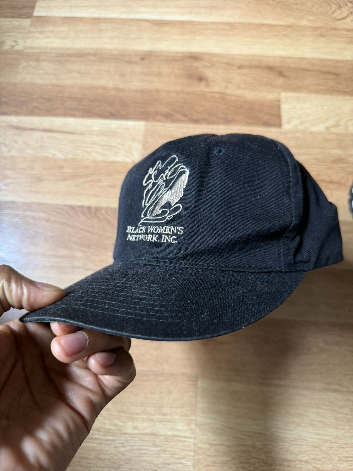 Vintage Black women working vintage hat Size ONE SIZE - 2 Thumbnail