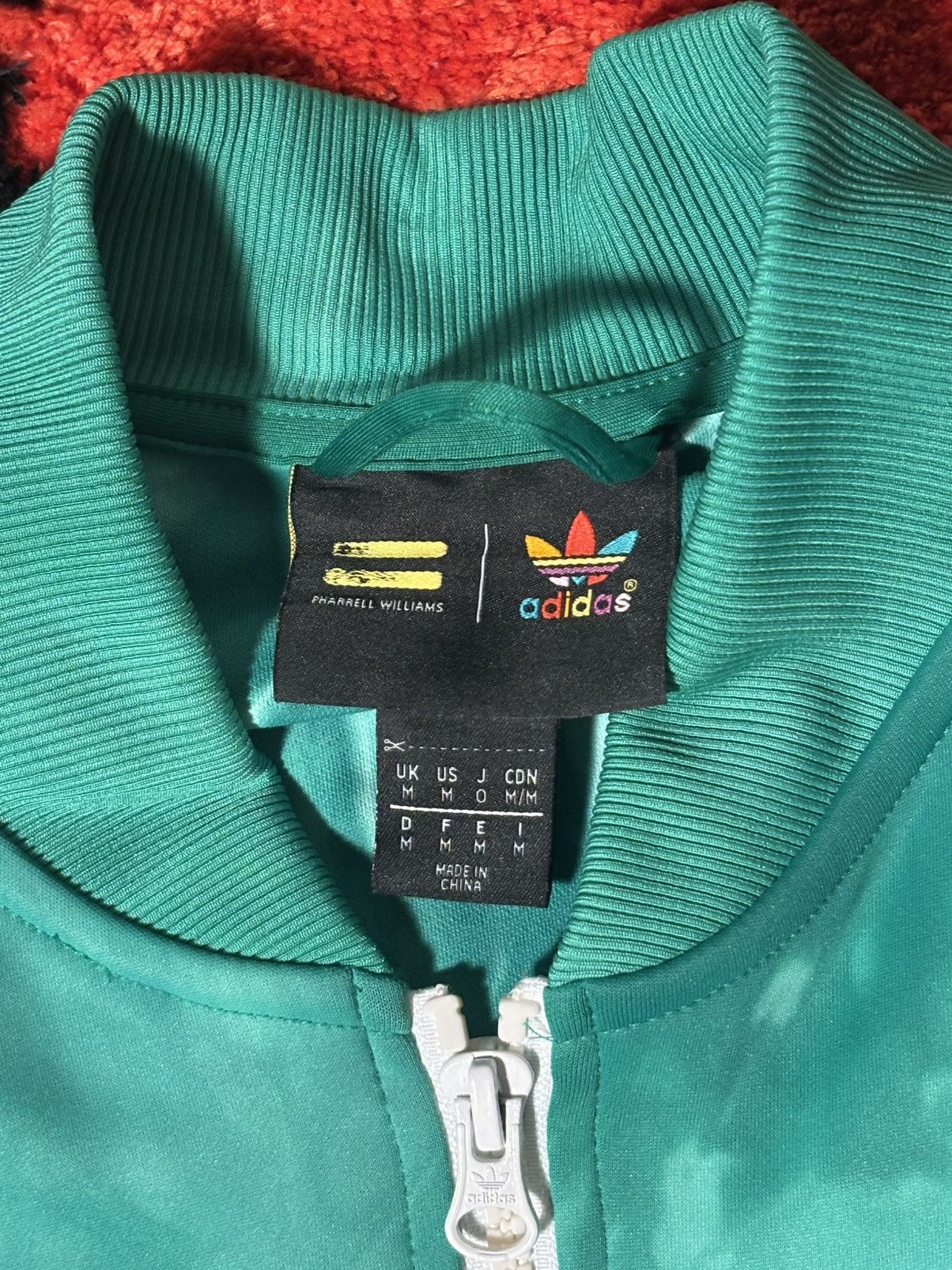 Adidas × Pharrell Adidas x Pharrell Hu Holi Blue Track Jacket Size US M / EU 48-50 / 2 - 4 Thumbnail