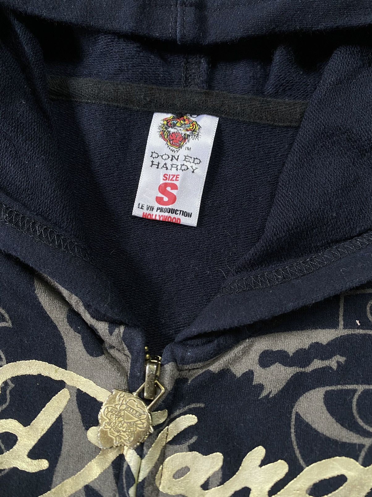Ed Hardy Y2k Ed Hardy skull ifsixwasnine style zip hoodie Size US S / EU 44-46 / 1 - 7 Thumbnail