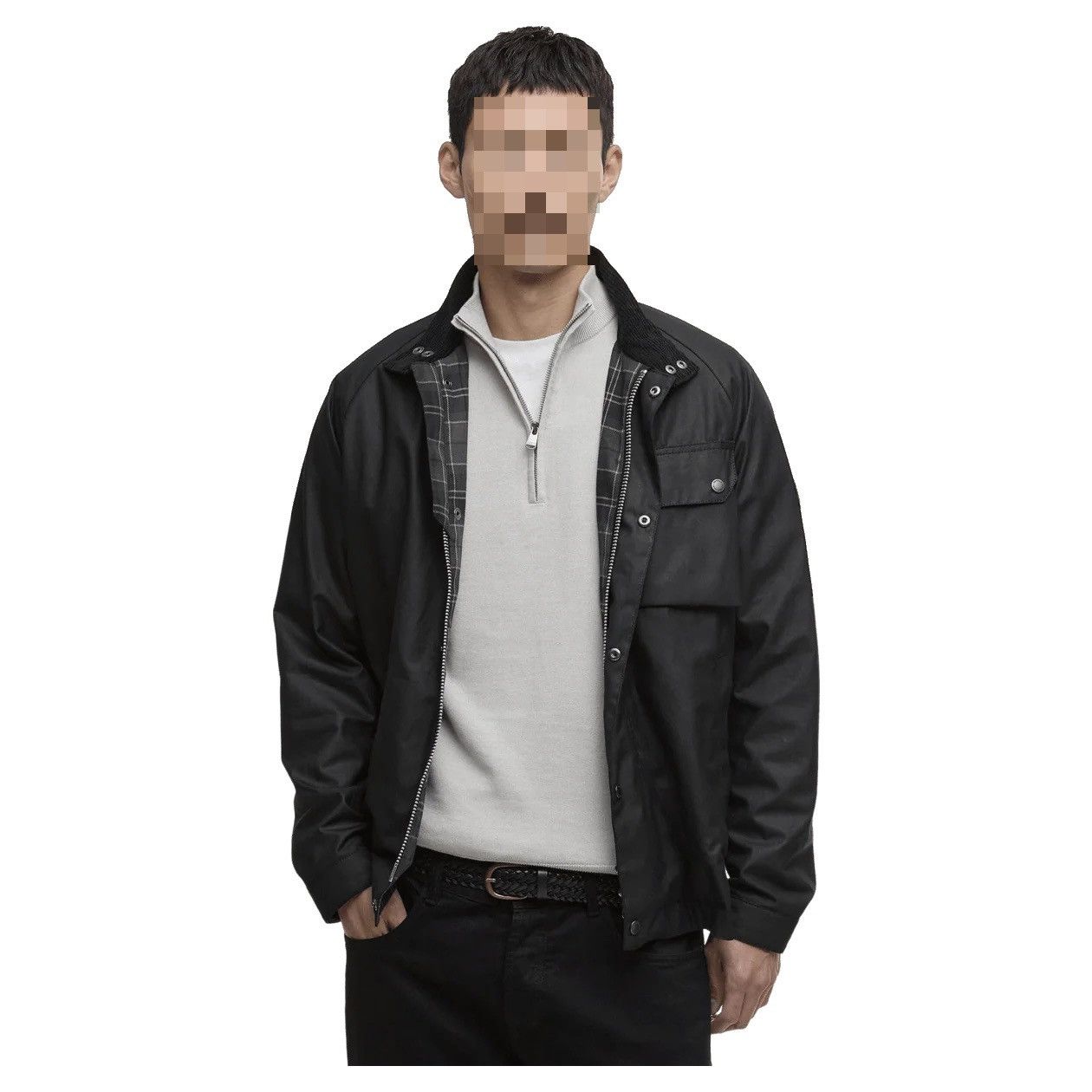 Barbour Barbour International Lexton Wax Jacket Size US XXL / EU 58 / 5 - 10 Thumbnail