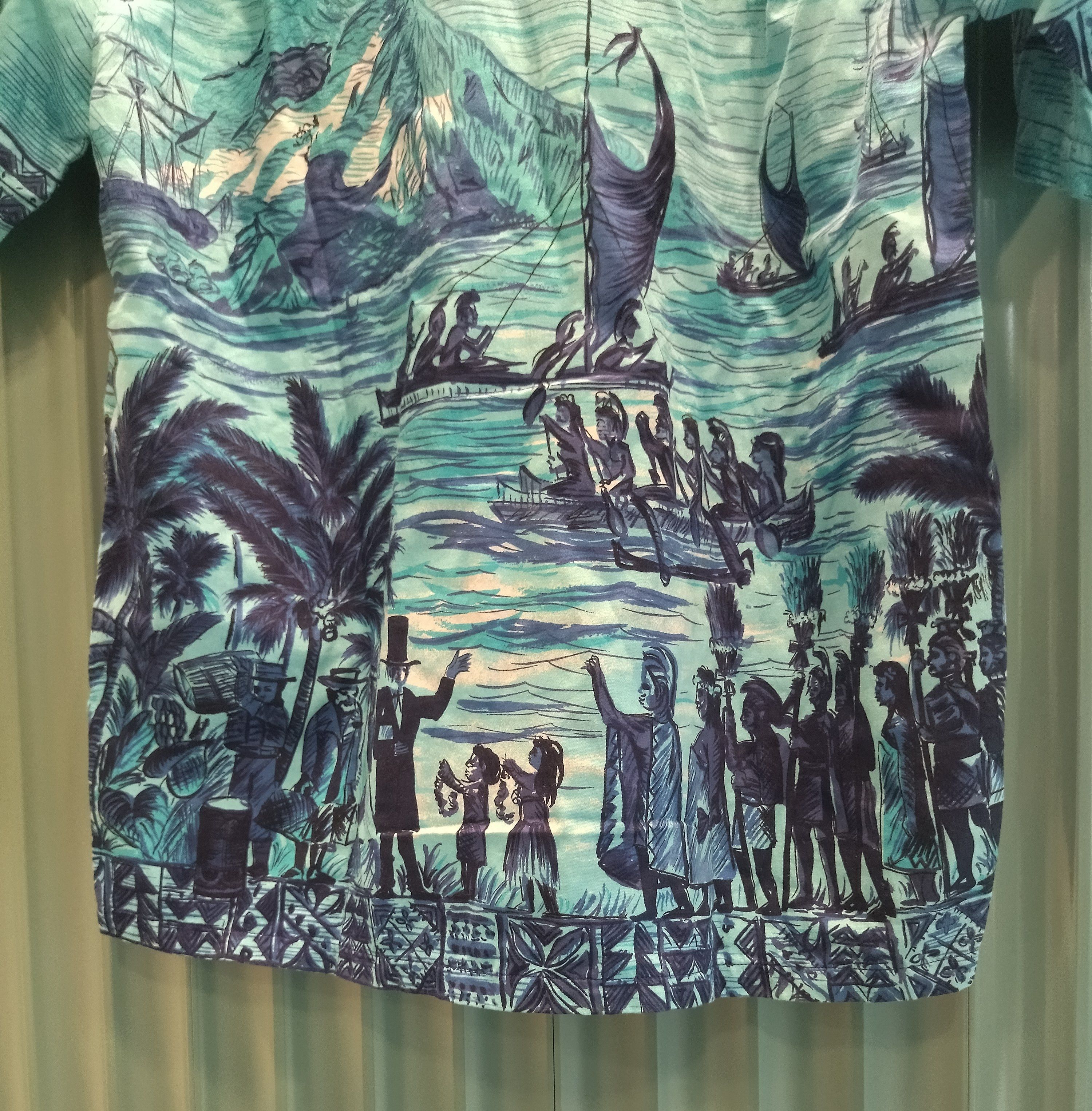 Vintage Vintage 60s Hawaii made in Hawaii Size US L / EU 52-54 / 3 - 2 Thumbnail
