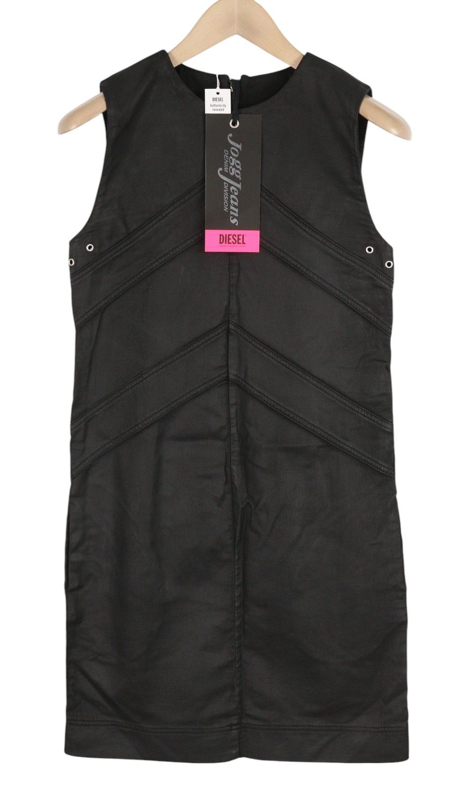 Diesel D-FLOOR-SP-NE M Sleeveless Zip Crew Neck Mini Dress 41310 Size M / US 6-8 / IT 42-44 - 1 Thumbnail