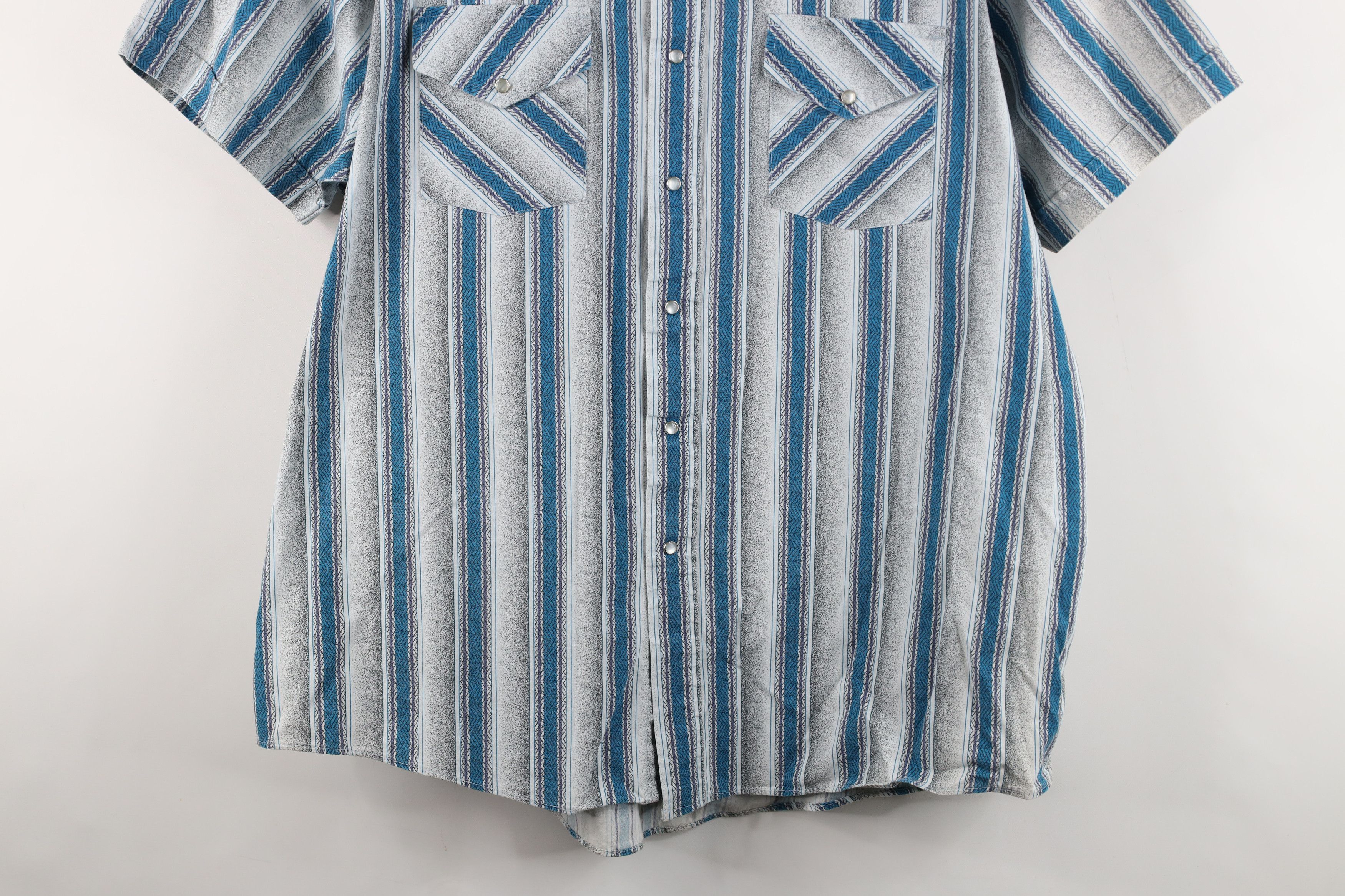 Vintage Vintage 90s Streetwear Cowboy Brushpopper Button Shirt USA Size US XL / EU 56 / 4 - 3 Thumbnail