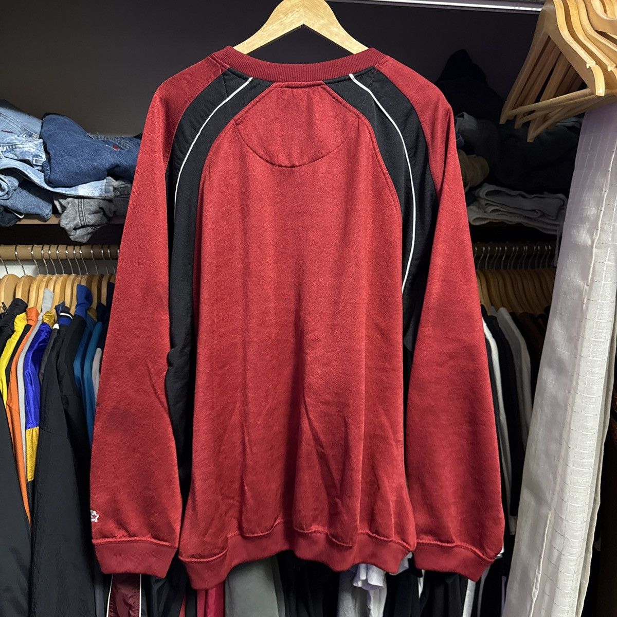 Starter Vintage Oklahoma Sooners Starter Sweatshirt 2XL Red 90's Size US XXL / EU 58 / 5 - 5 Thumbnail