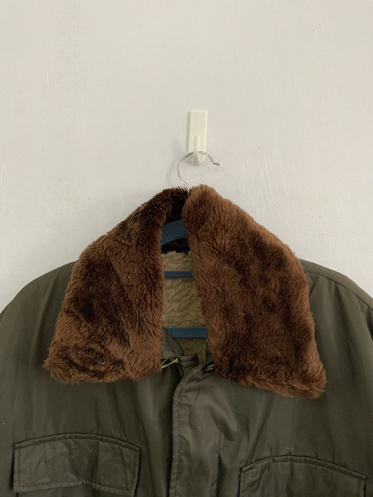 The Unbranded Brand Green Camo Mohair Faux Fur Parka Size US L / EU 52-54 / 3 - 6 Thumbnail