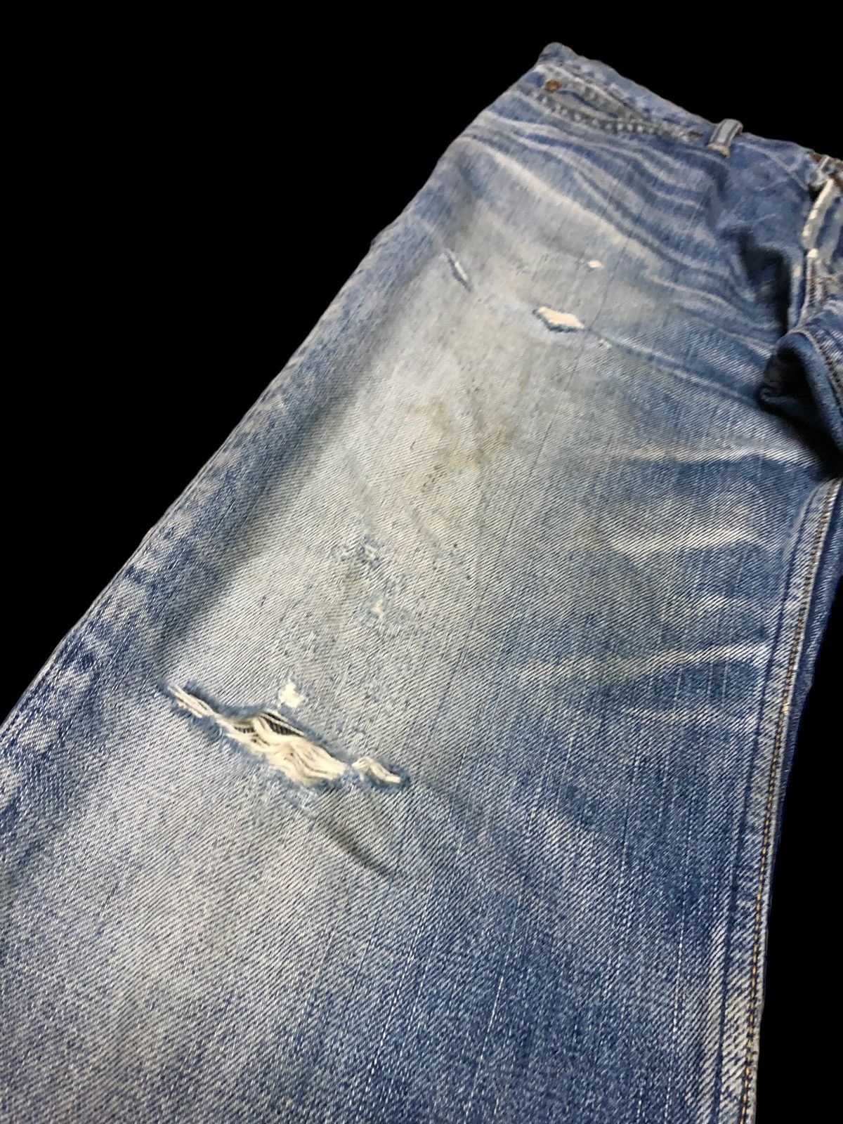 Japanese Brand STEAL‼️‼️RNA SYNDROME DISTRESSED DENIM Size US 31 - 8 Thumbnail